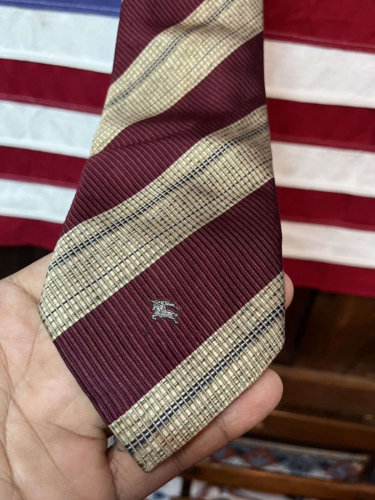 Burberry Burberry London Striped Tie Size ONE SIZE - 2 Thumbnail