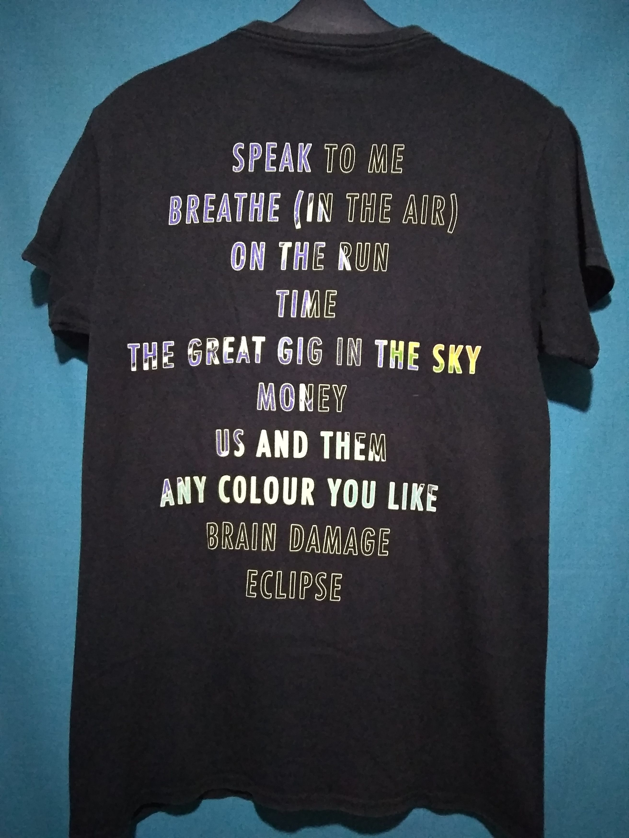 Pink Floyd Rare official Reissue 1987 the dark side of the moon Size US S / EU 44-46 / 1 - 3 Thumbnail