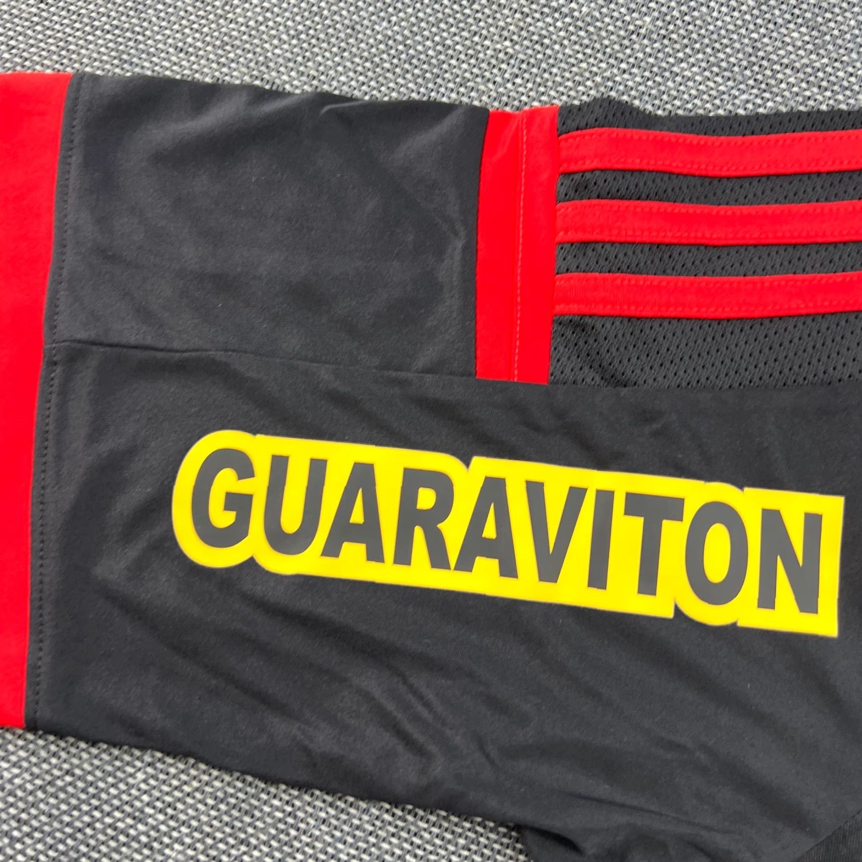 Adidas CR Flamengo 2014 2015 Home Jersey Football Mens Large Adidas Brazil Shirt T-Shirt Multicolor JSY Mens Size US L / EU 52-54 / 3 - 7 Thumbnail