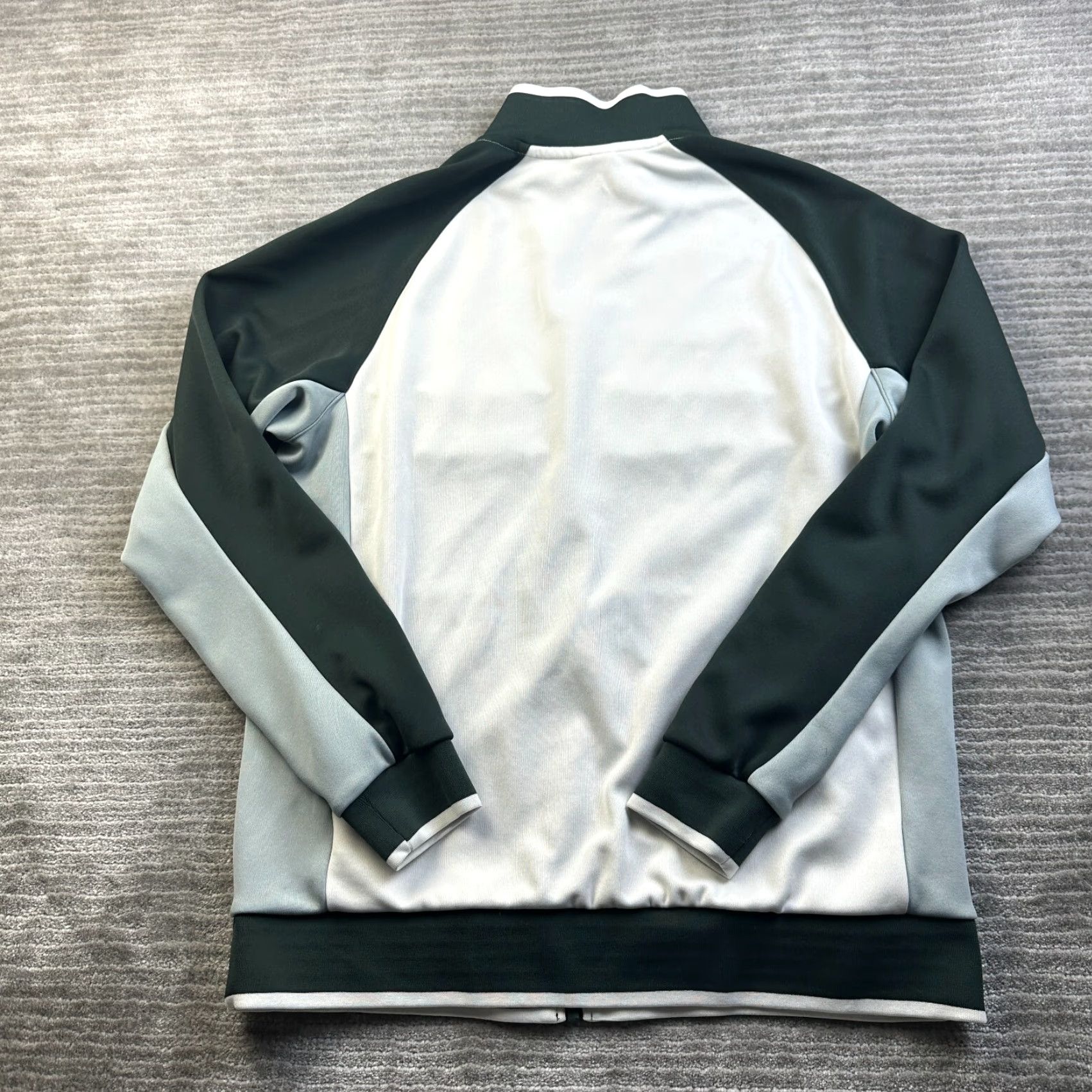 Nike Nike Track Jacket Mens Large Green Sportswear Colorblock Casual Size US L / EU 52-54 / 3 - 2 Thumbnail
