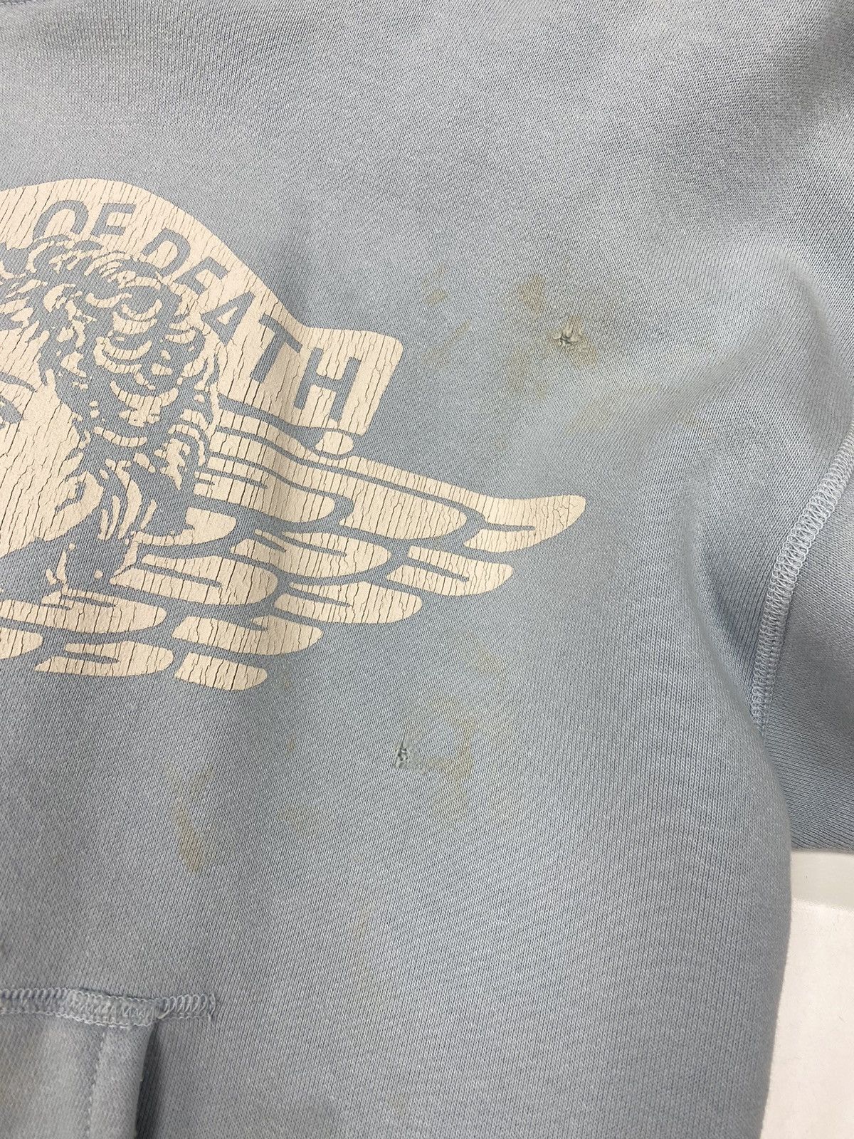 Saint Michael Saint Michael angel of death hoodie light blue small Size US S / EU 44-46 / 1 - 11 Thumbnail
