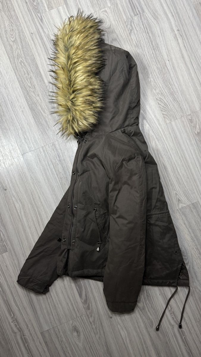 Japanese Brand Y2K If Six Was Nine Goa Lgb Style Faux Fur Hood Jacket Size S / US 4 / IT 40 - 5 Thumbnail
