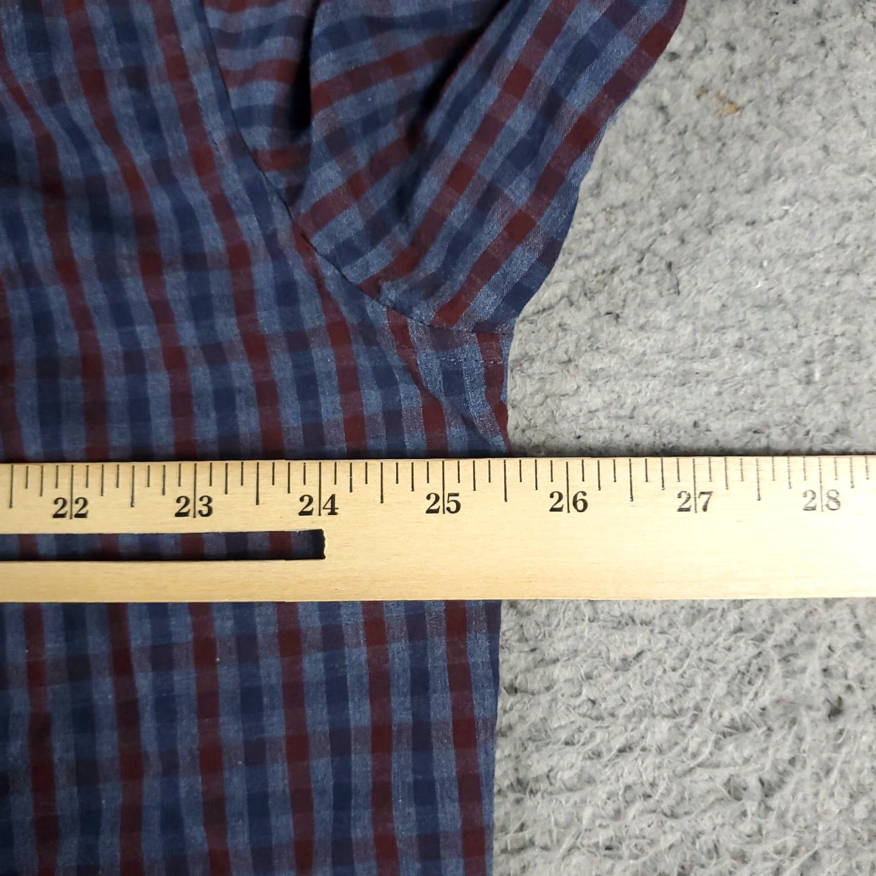Brooks Brothers Brooks Brothers Button-Up Shirt Mens Large Blue Check Long Sleeve Casual Size US L / EU 52-54 / 3 - 5 Thumbnail