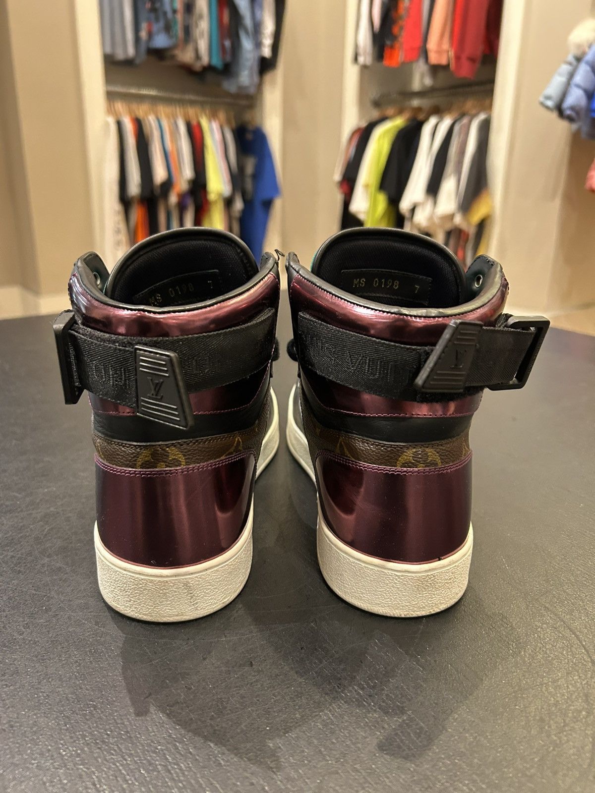 Louis Vuitton Louis Vuitton Monogram High Top Sneakers Size US 7 / EU 40 - 5 Thumbnail