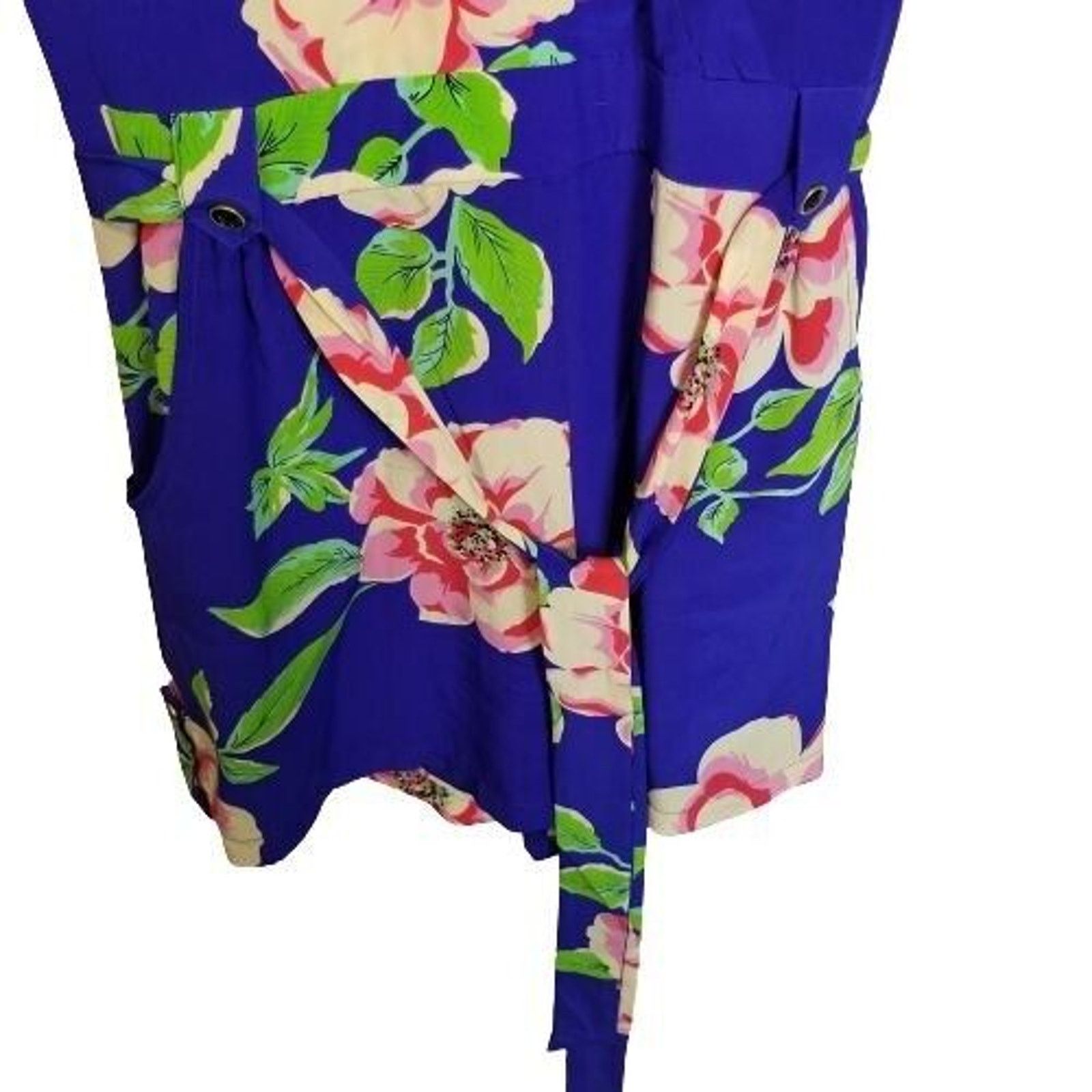 Kim Jones Yumi Kim Liz Silk Romper Floral Designer Tropical Resort XS Size XS / US 0-2 / IT 36-38 - 3 Thumbnail