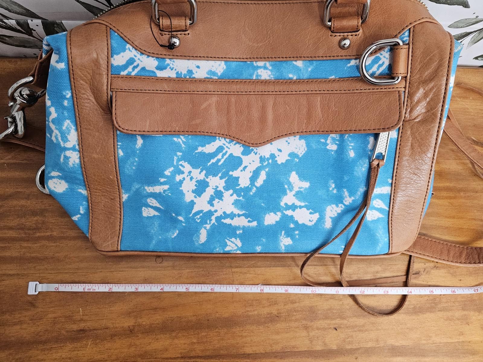 Other Rebecca Minkoff Purse Blue Womens Leather Straps Size ONE SIZE - 1 Thumbnail