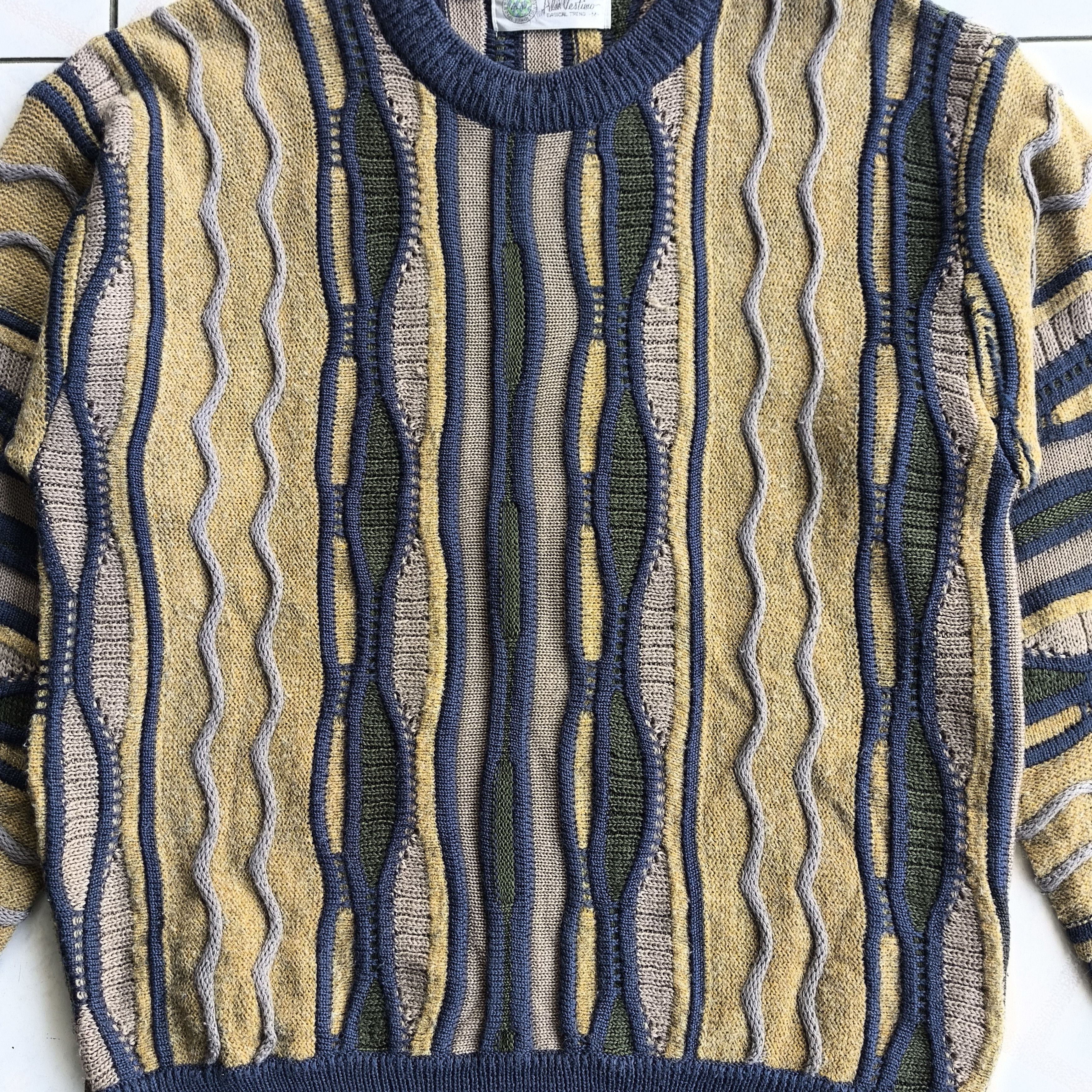 Coogi Alen Vestino Vintage Knitwear Sweater Size US M / EU 48-50 / 2 - 2 Thumbnail