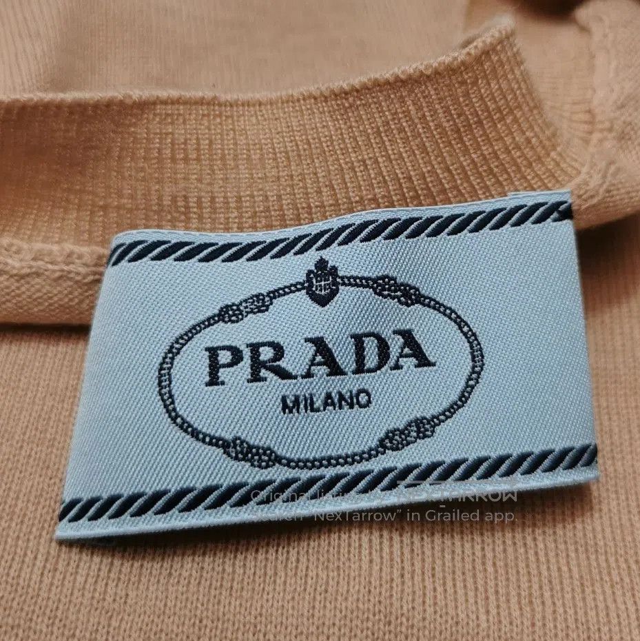 Prada Prada Logo Round Neck Wool Knit Top . Size S / US 4 / IT 40 - 5 Thumbnail