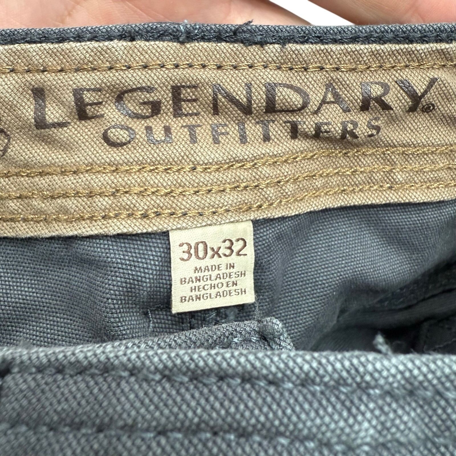 Legendary Goods Legendary Outfitters Men's Canvas Pants 30x32 NWOT #G719 Size US 30 / EU 46 - 3 Thumbnail