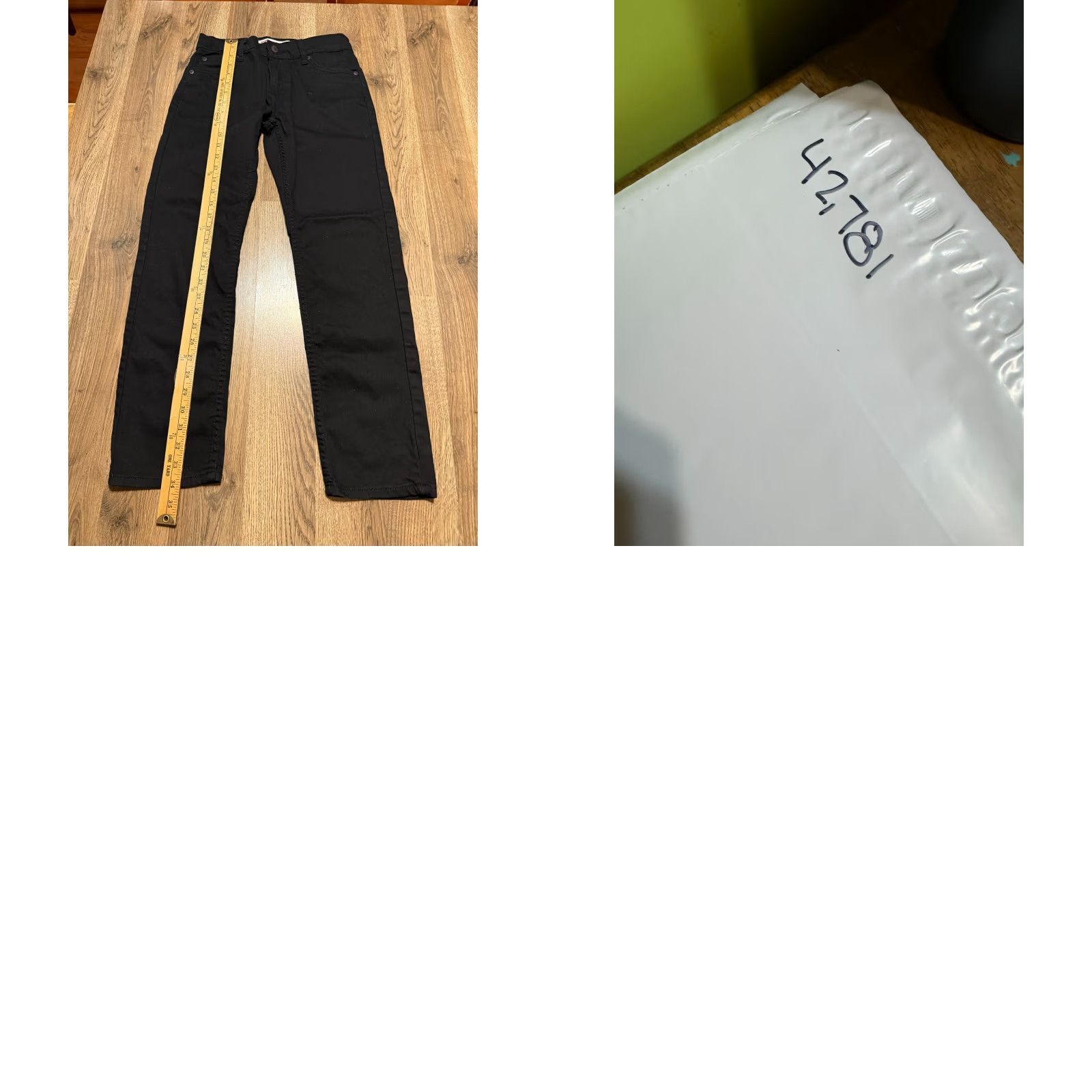 Levi's VINTAGE Levi's 502 Jeans Women's Size 14 Black Taper Low Rise Regular 5-Pocket Mens Womens Girls? Size 36" / US 14 / IT 50 - 9 Thumbnail