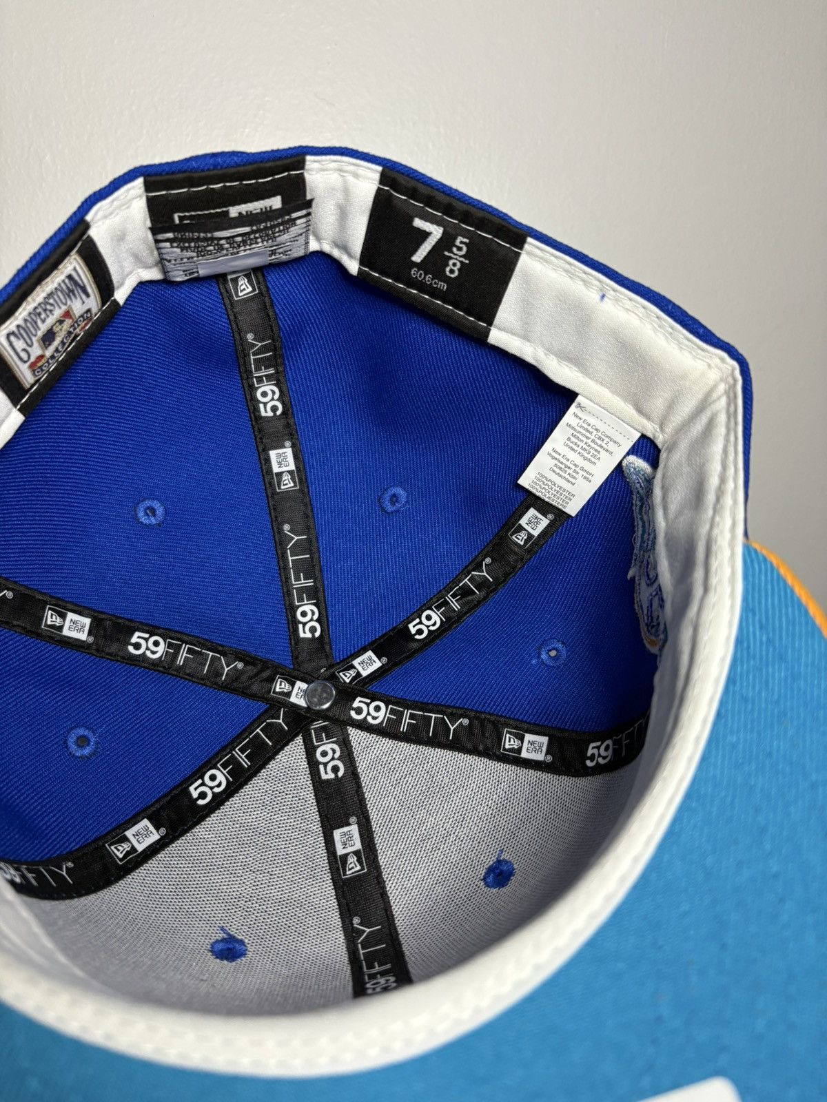 New Era Sz. 7 5/8 MLB Toronto Blue Jays Fitted Topperz 25th Size ONE SIZE - 7 Thumbnail