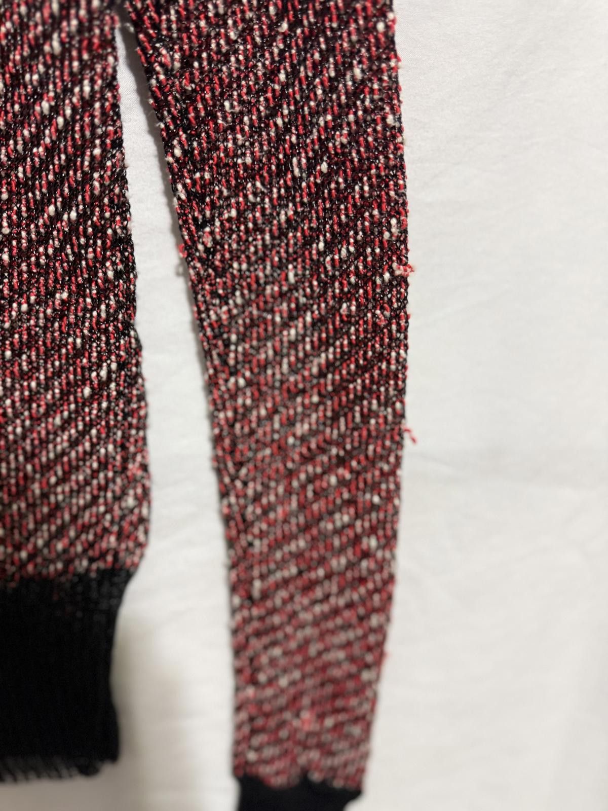 Alexander Wang Alexander Wang Metallic Knit Sweater – Red & Black Size S / US 4 / IT 40 - 4 Thumbnail