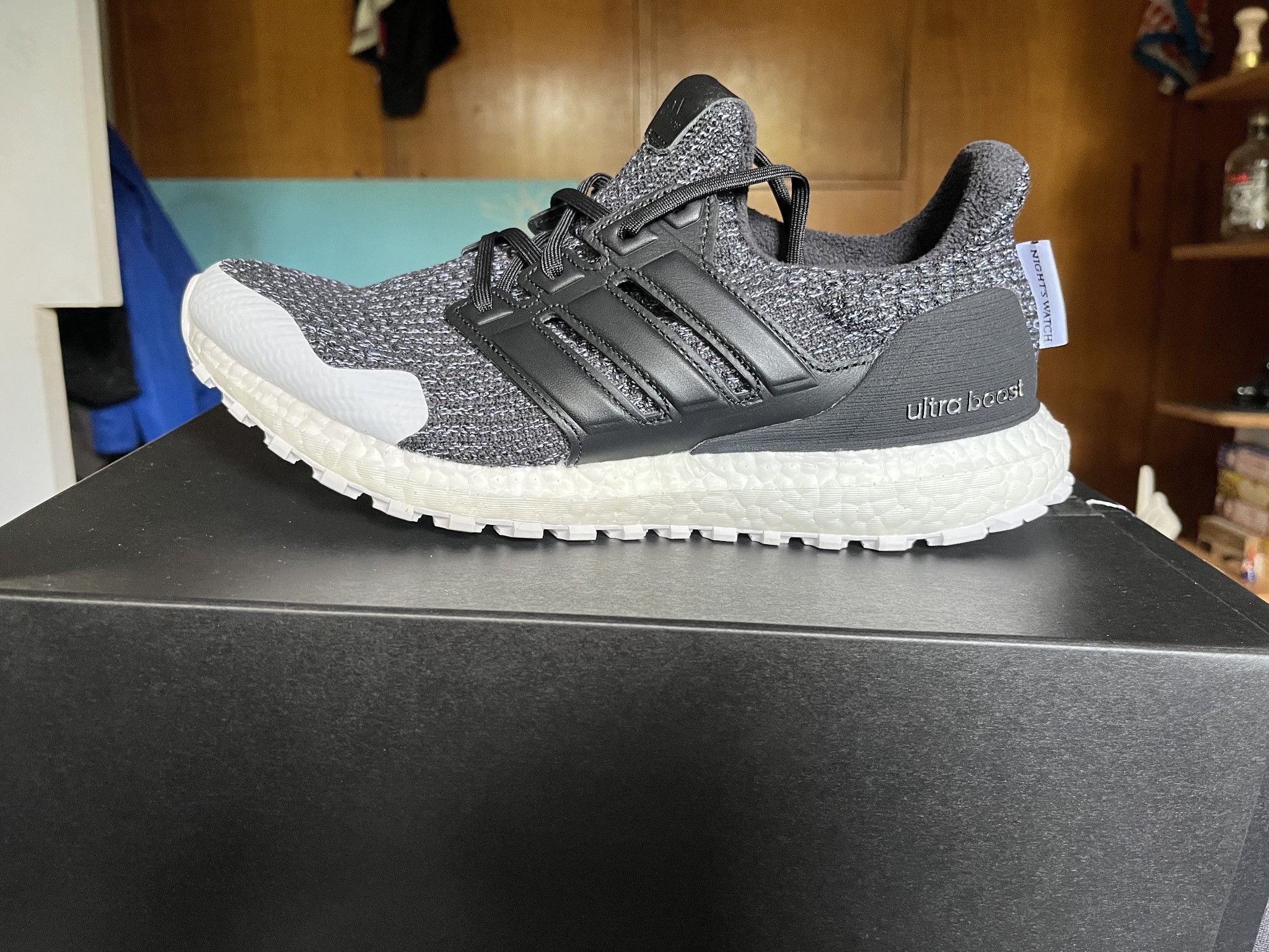 Adidas Adidas UltraBoost x Game Of Thrones 'Night's Watch' US 10 Size US 10 / EU 43 - 3 Thumbnail