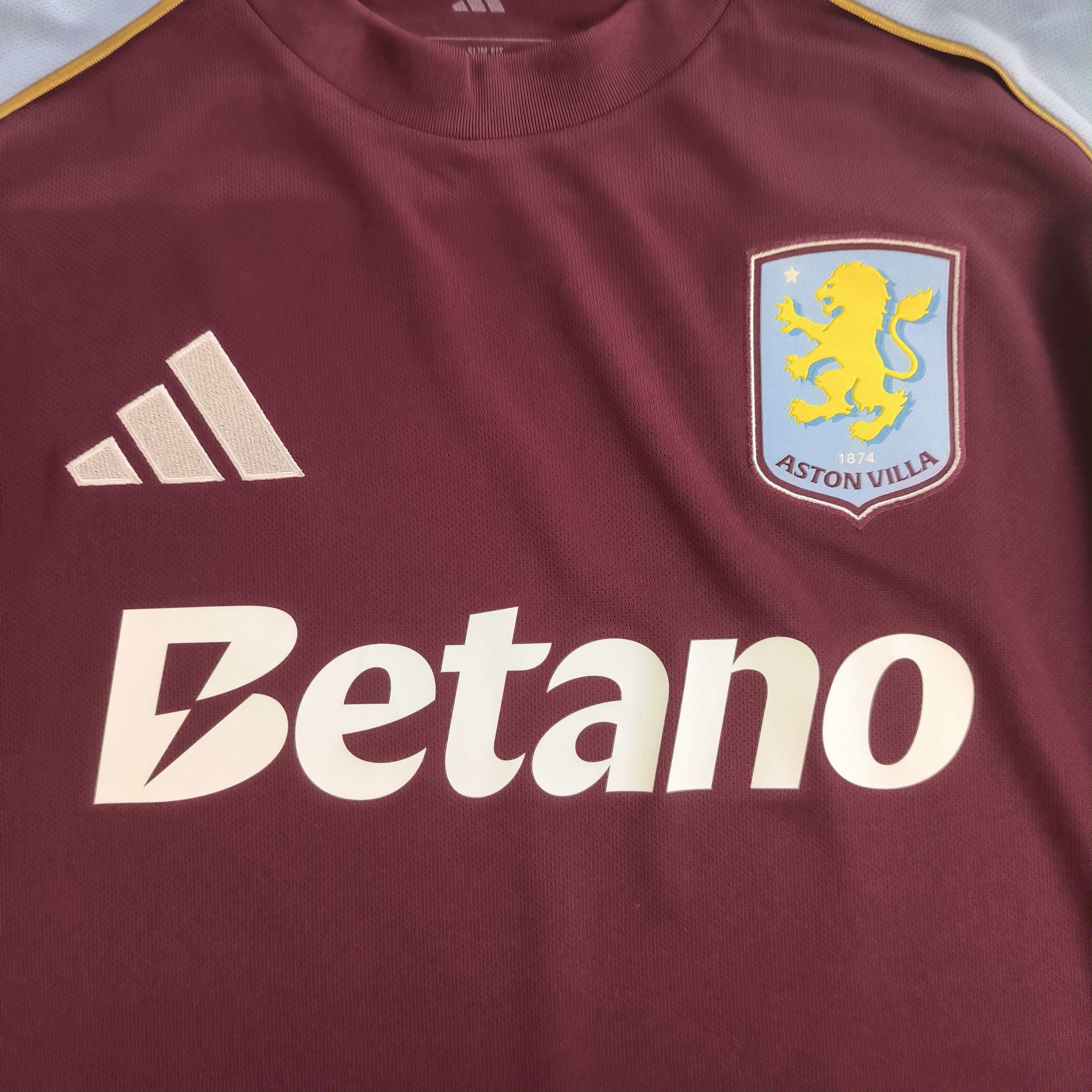 Adidas Aston Villa 2025-26 Adidas home football jersey size L Size US L / EU 52-54 / 3 - 3 Thumbnail