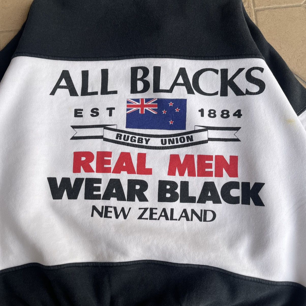 Canterbury of New Zealand × Vintage Canterburry Of New Zealand All Black Rugby Sweatshirt Crop Size S / US 4 / IT 40 - 14 Thumbnail