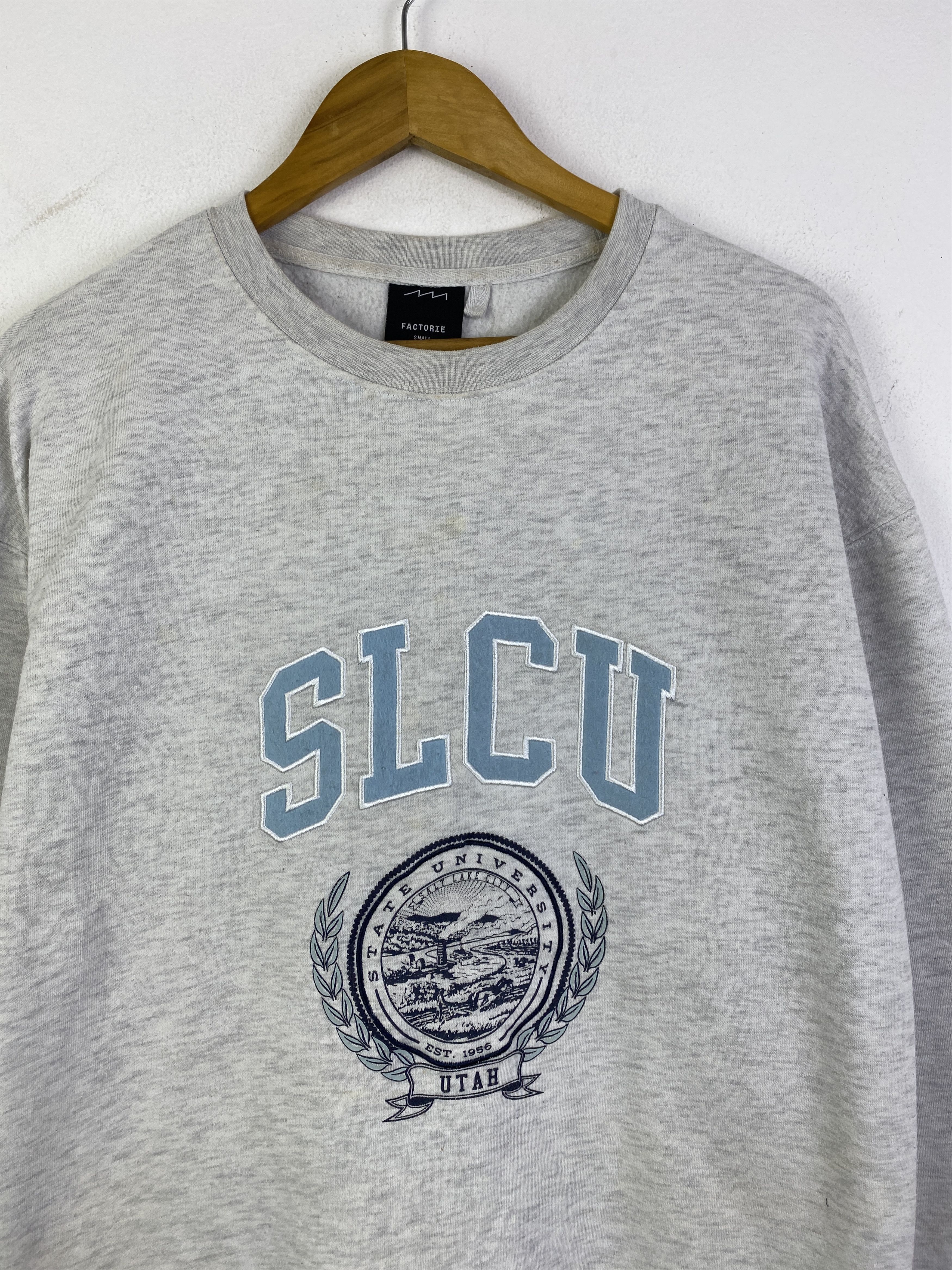 Vintage Vintage Utah University SLCU Crewneck Sweatshirt SH0330 Size US S / EU 44-46 / 1 - 2 Thumbnail
