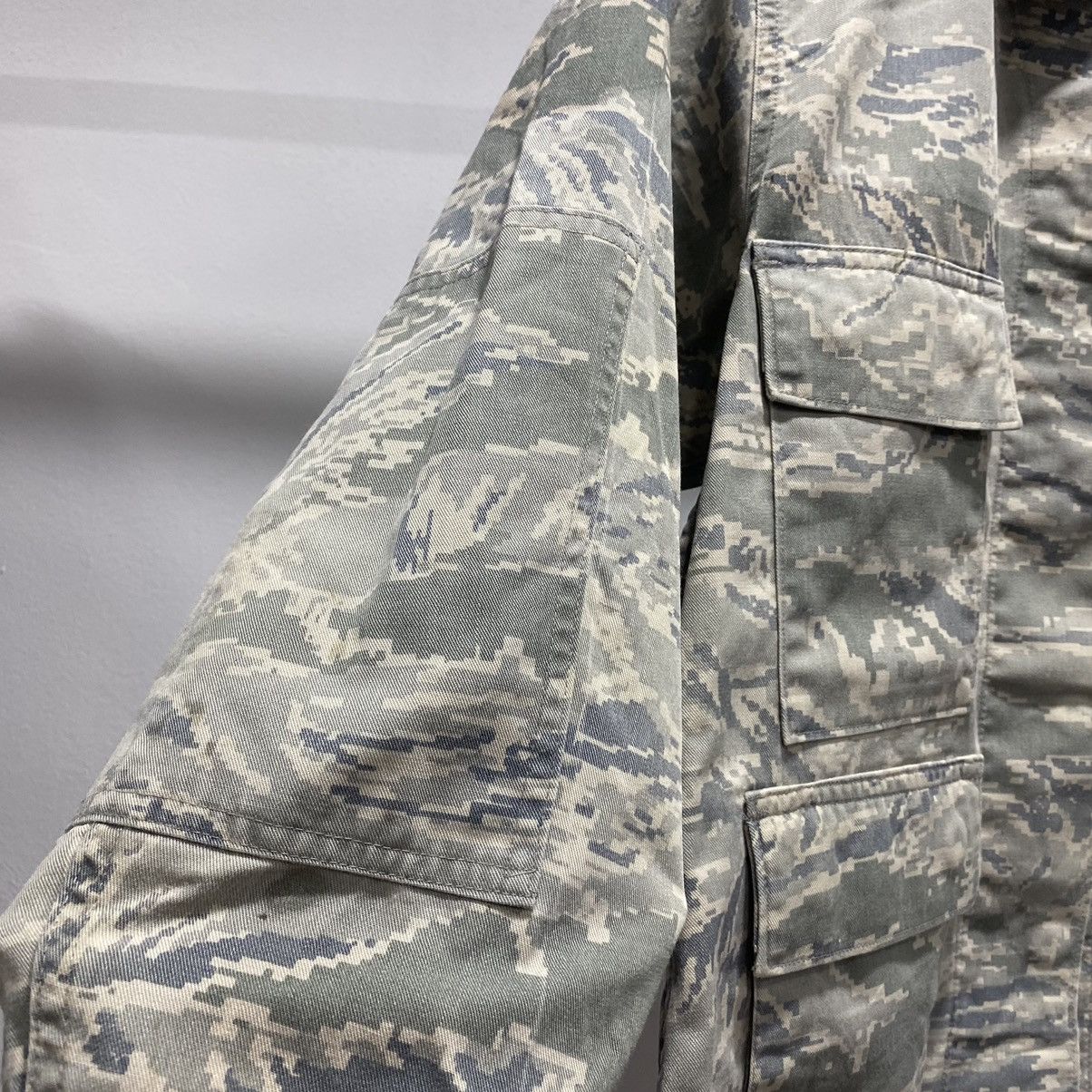 Vintage Military☠️ Parka Camo Utility Jacket Cargo 90s WW2 Size S / US 4 / IT 40 - 7 Thumbnail