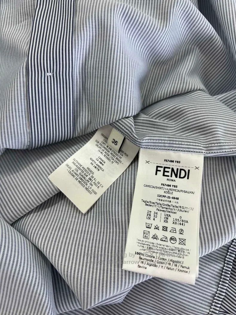 Fendi Striped shirt, classic style