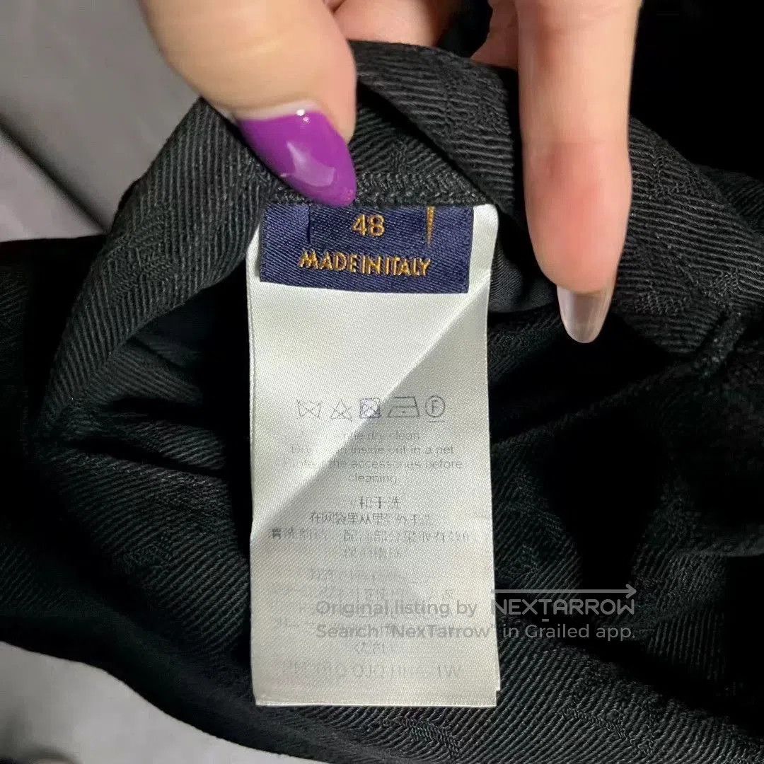 Louis Vuitton black louis vuitton denim jacket with tags. Size US L / EU 52-54 / 3 - 4 Thumbnail