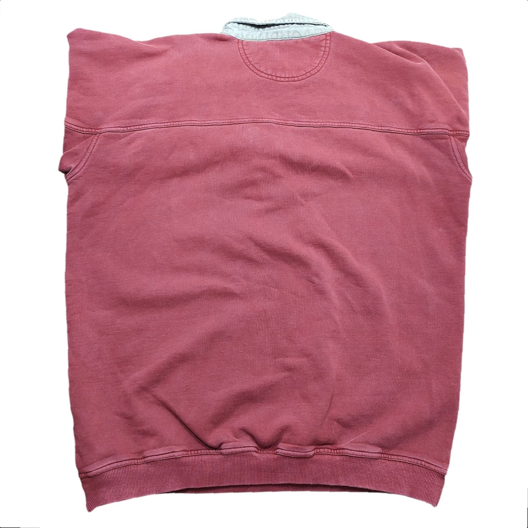 Vintage CABELAs Sweatshirt Mens LT Red Long Sleeve Henley Collared Style Tag Large Tall Size US L / EU 52-54 / 3 - 3 Thumbnail