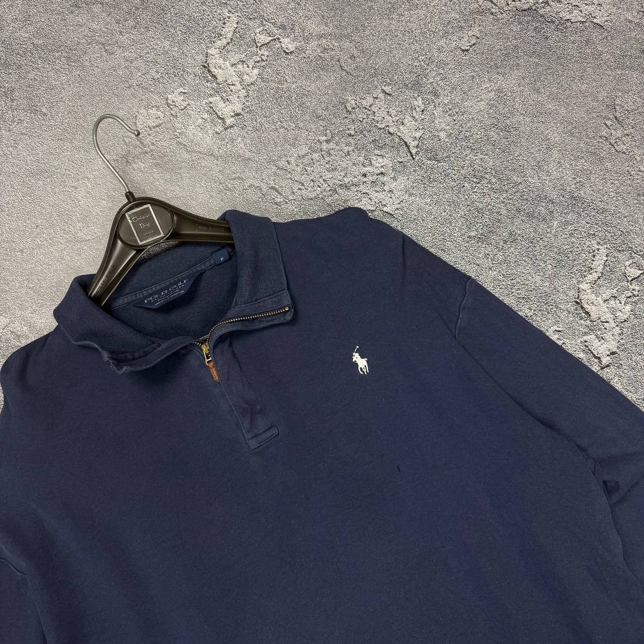 Polo Ralph Lauren Vintage Polo Ralph Lauren 1/3 zip up y2k blue size M Size US M / EU 48-50 / 2 - 3 Thumbnail
