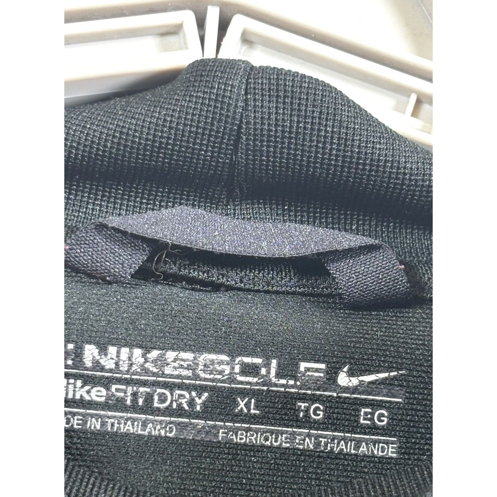 Nike Nike Golf Mock Neck Shirt - GE Energy Industrial Solutions Logo - XL - Black - Athletic Mens Shirt Size US XL / EU 56 / 4 - 4 Thumbnail