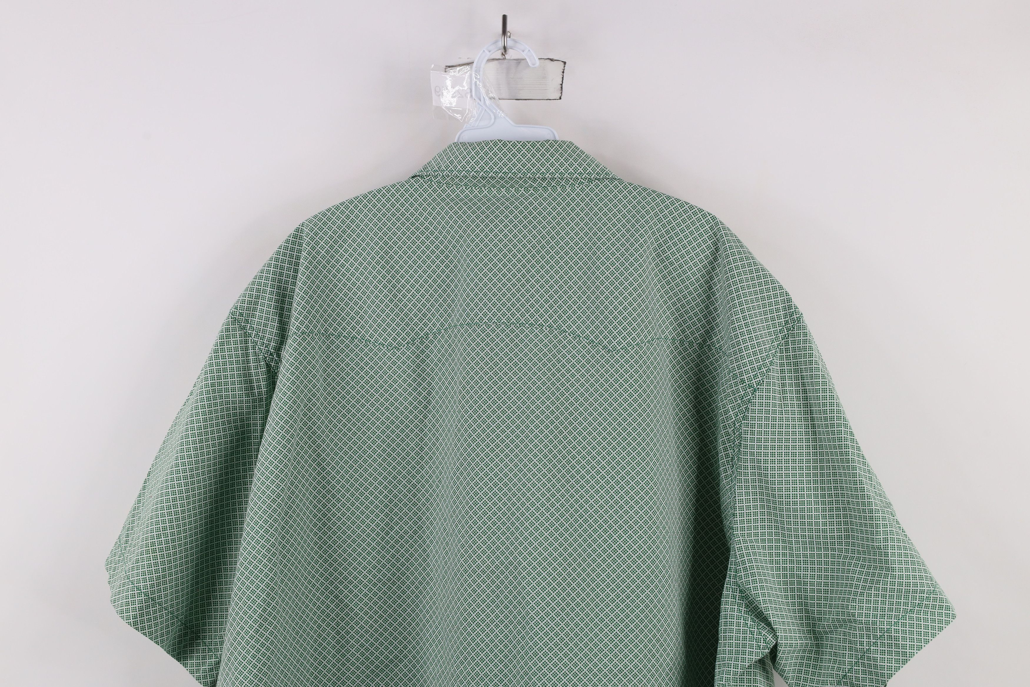 Vintage × Wrangler Vintage Wrangler Geometric Western Snap Button Shirt Green Size US XXL / EU 58 / 5 - 10 Thumbnail