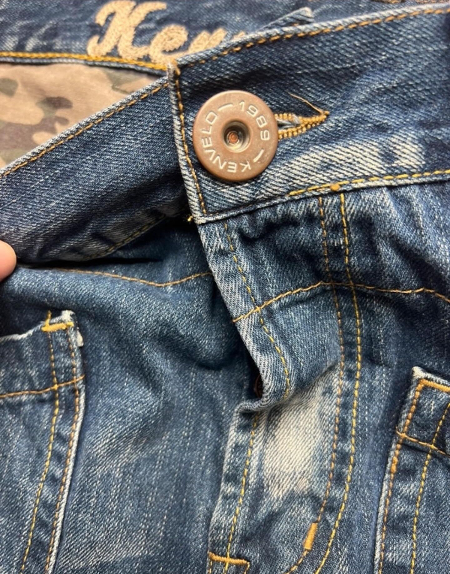 Other Kenvelo denim pants avantgarde 90s 💥🔥 Size US 38 / EU 54 - 4 Thumbnail