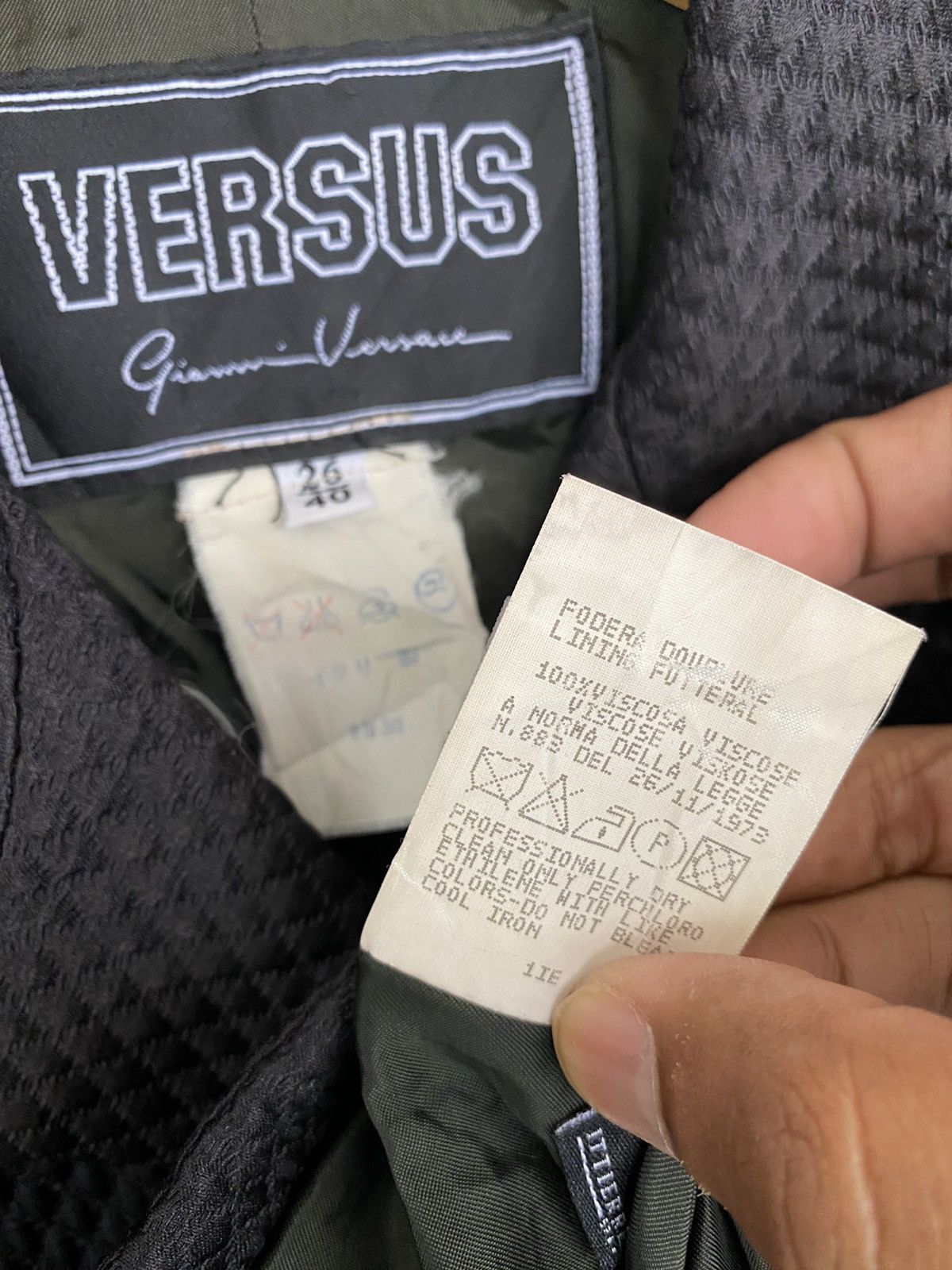 Versus Versace Versus By Gianni Versace Crop Jacket Size S / US 4 / IT 40 - 9 Thumbnail