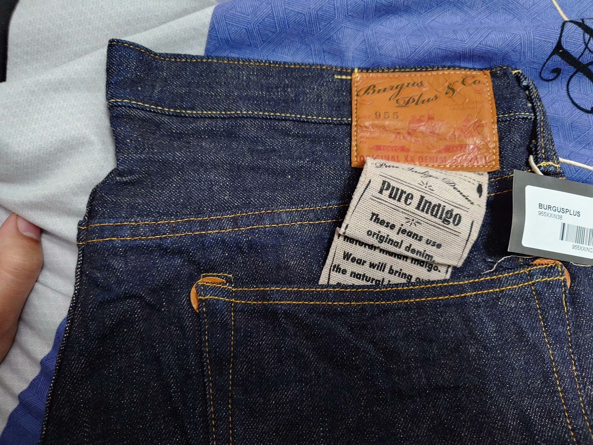 Burgus Plus Burgus Plus 955XX 14.5OZ Jeans Size US 38 / EU 54 - 1 Thumbnail