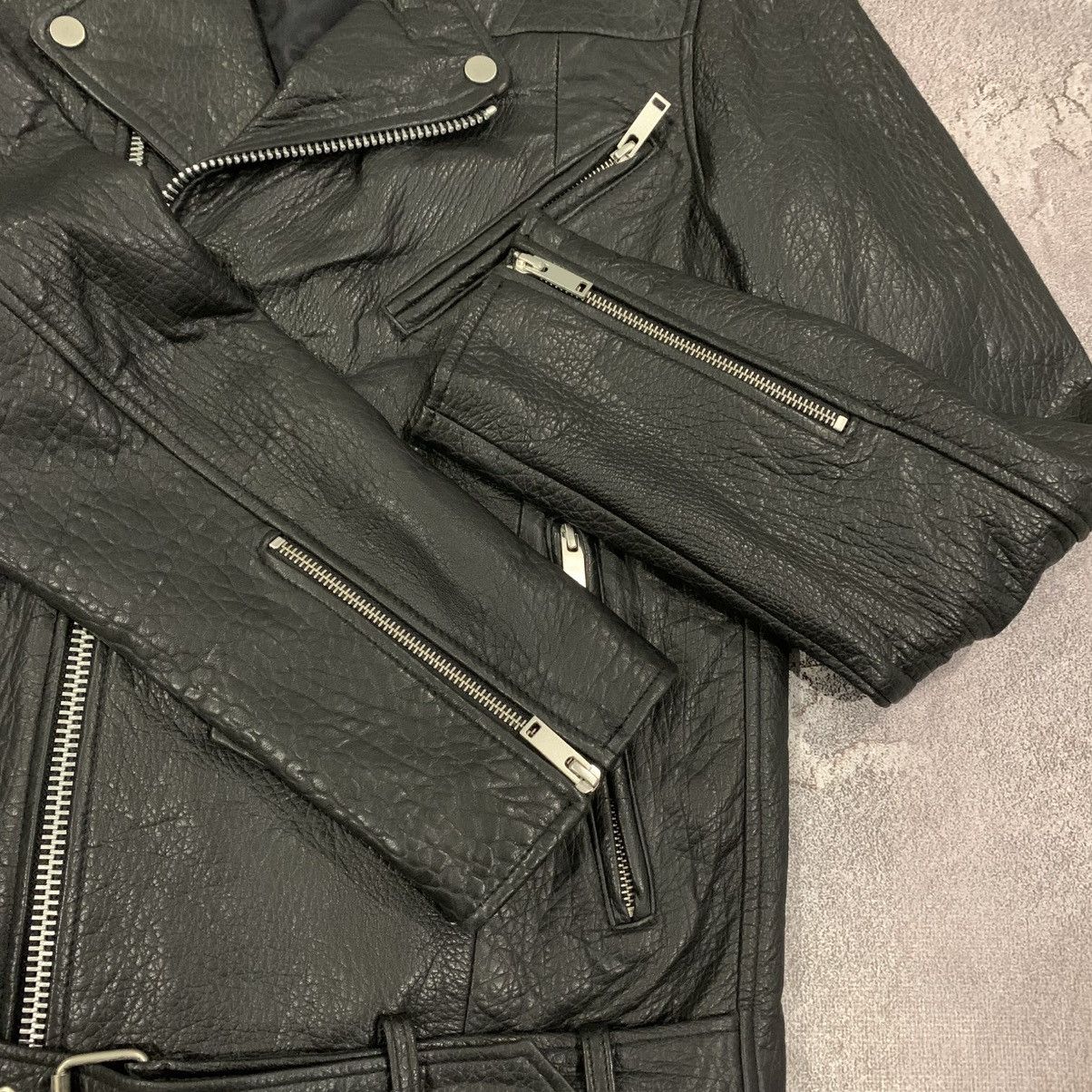 Vintage Nobody Berlin Women’s Leather Jacket Lamb-Nappa Size L Size L / US 10 / IT 46 - 8 Thumbnail