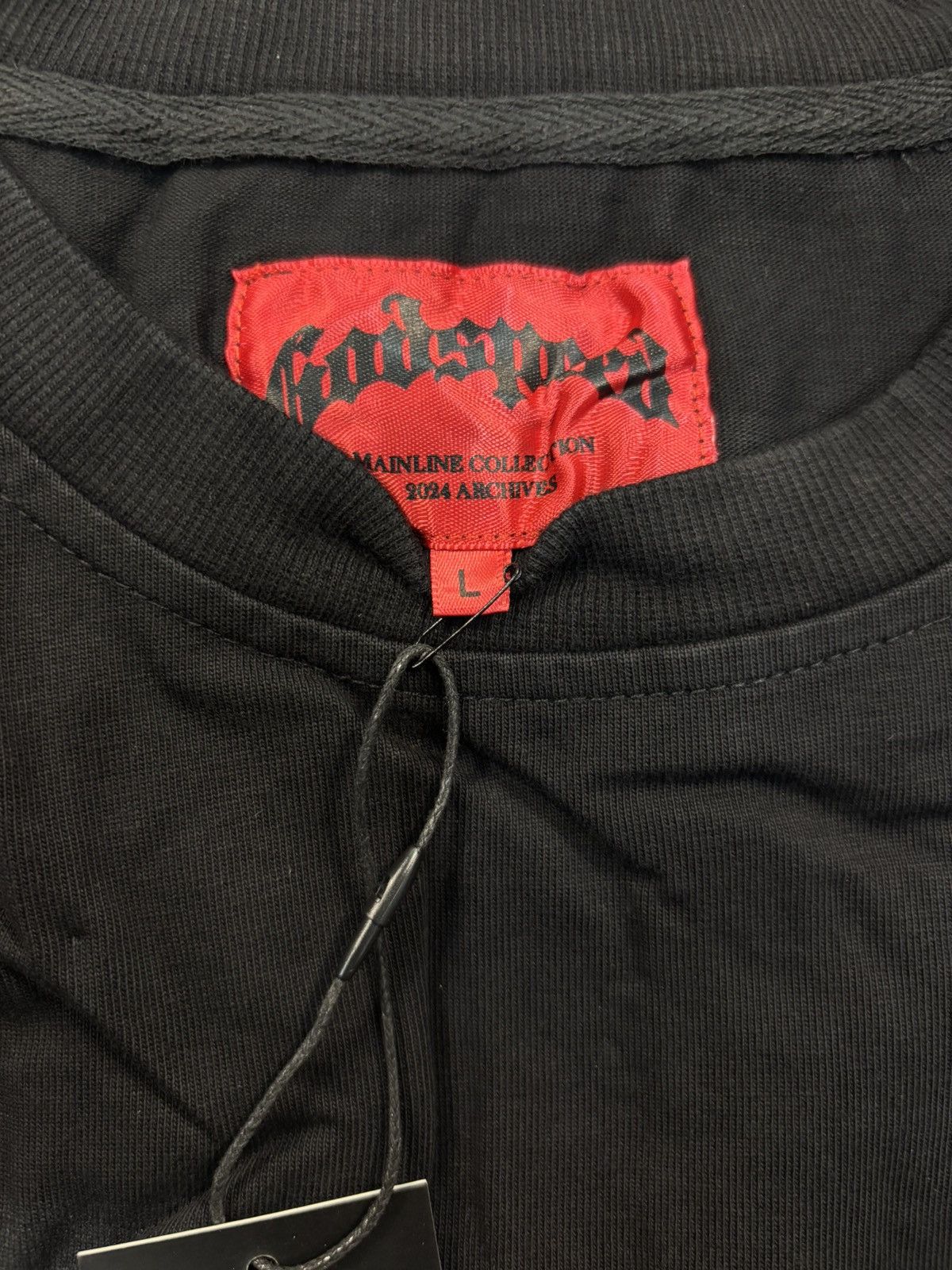 Godspeed Godspeed Glitchy Longsleeve, Black Size US L / EU 52-54 / 3 - 5 Thumbnail