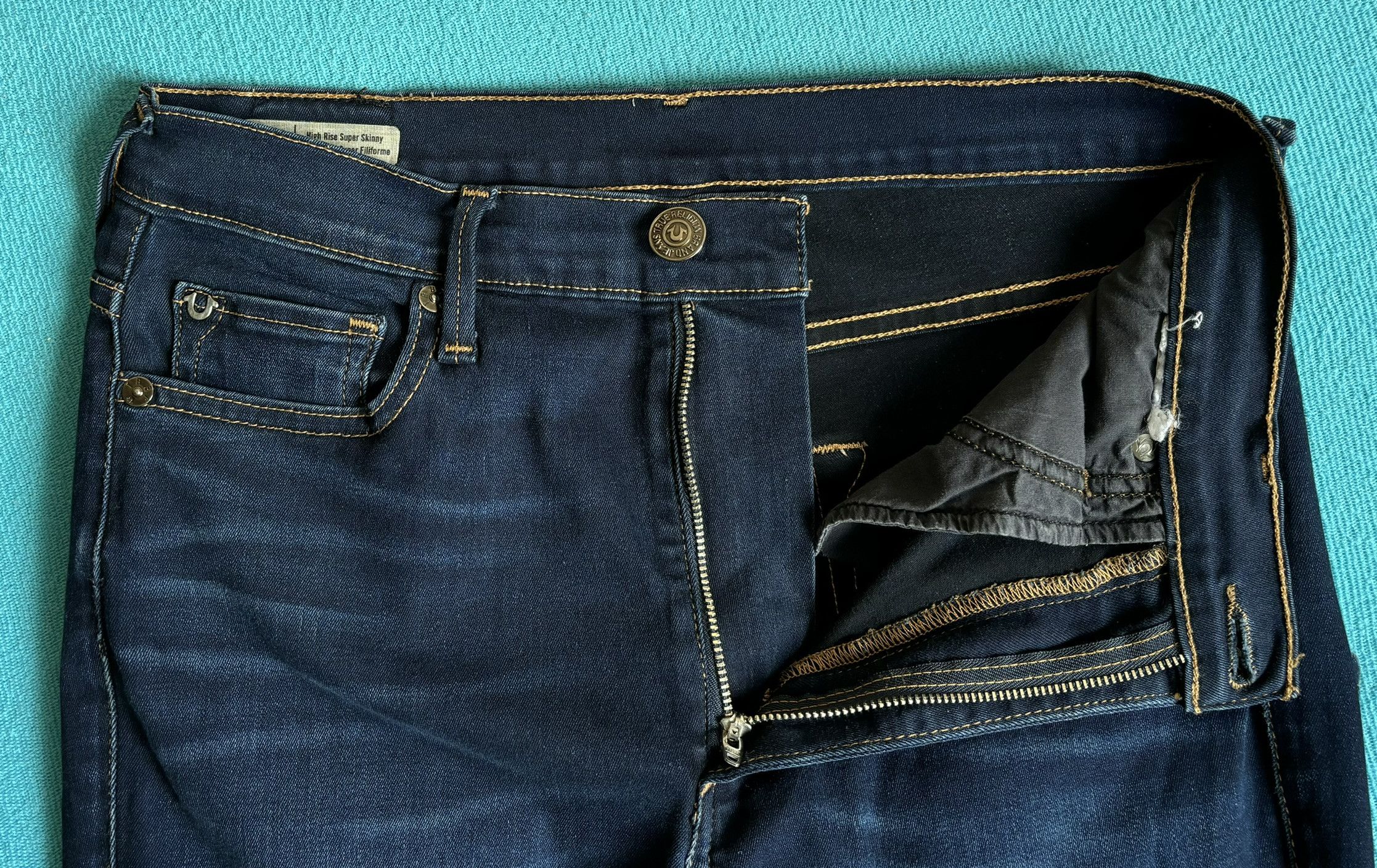 True Religion True Religion Harper denim pants size 30 Size 30" / US 8 / IT 44 - 11 Thumbnail