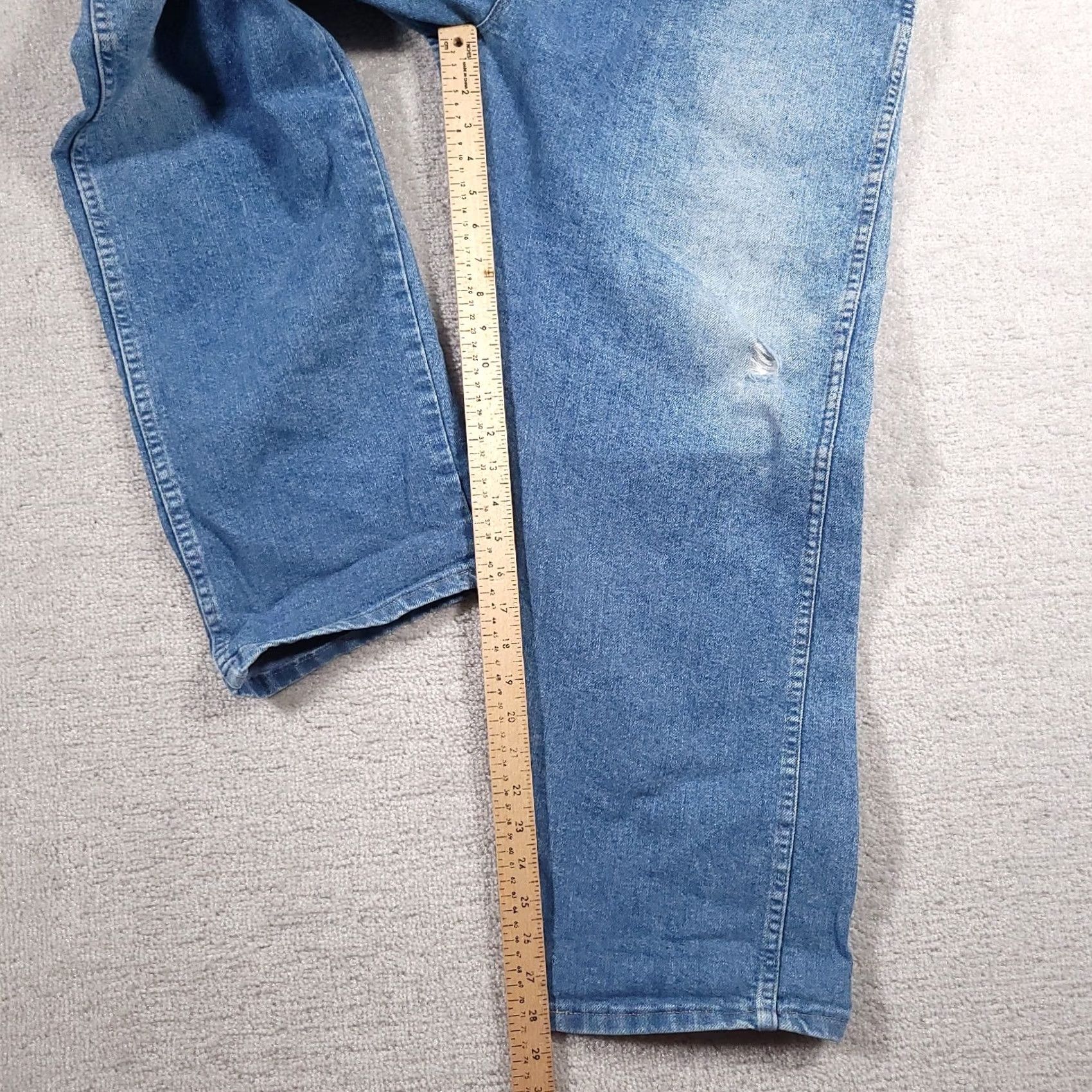 Carhartt VINTAGE Carhartt Jeans Mens 42x29 Denim Medium Wash High-Rise Tapered Leg Size US 42 / EU 58 - 7 Thumbnail
