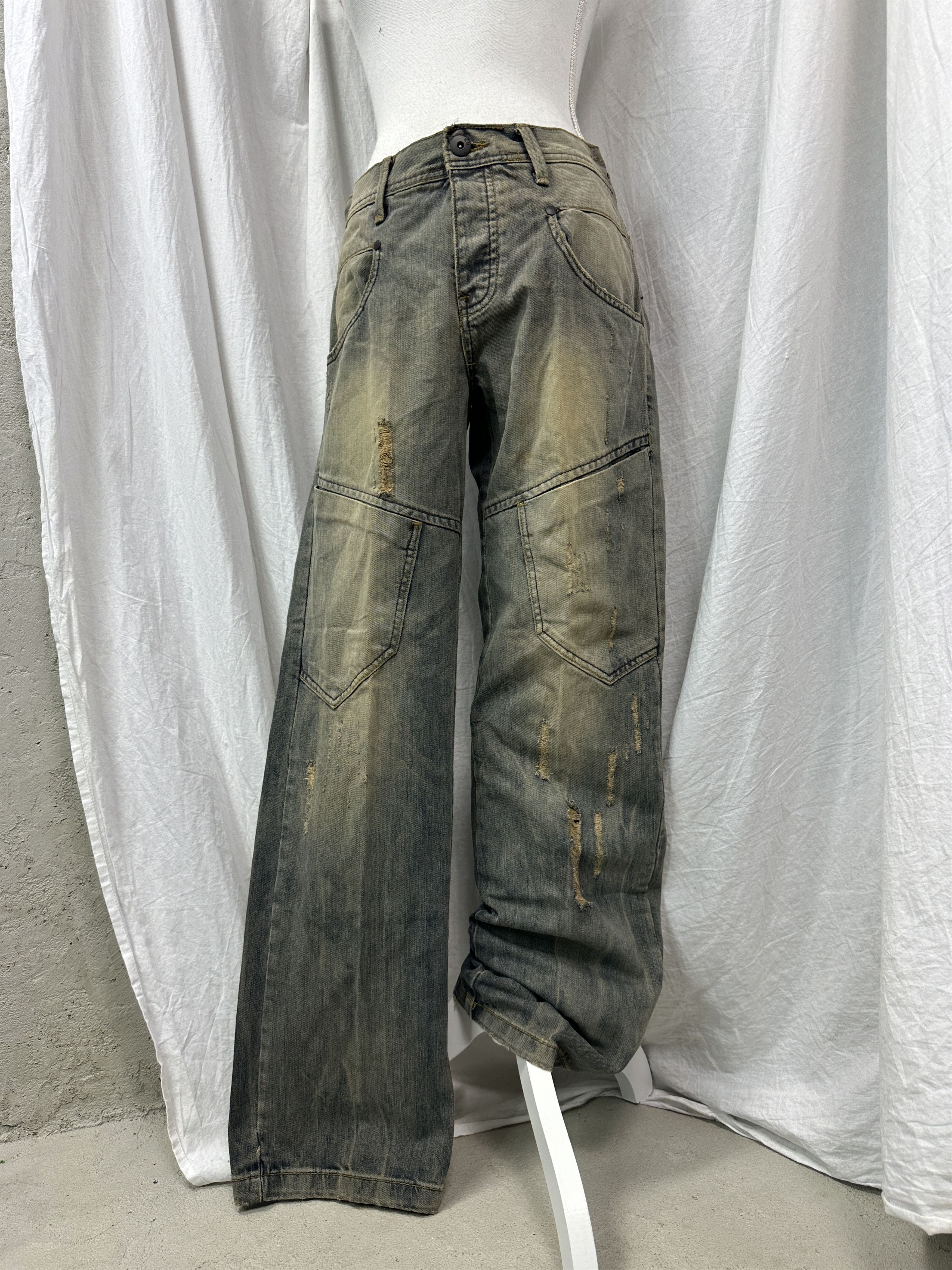 EDWIN 404 archive buggy denim pants 00s' 00s ARCHIVE】 wide