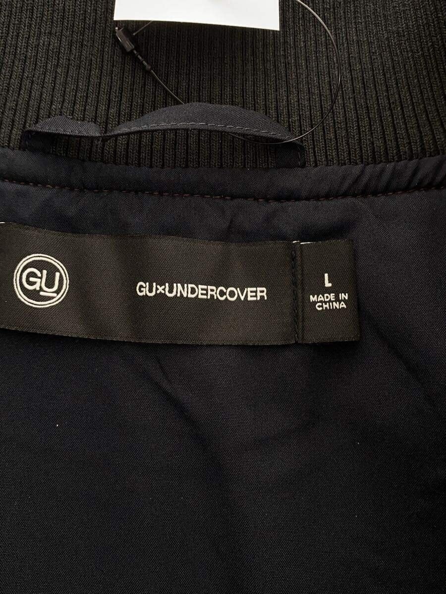 GU × Undercover UNDERCOVER x GU Polyester Stadium Jacket Black Size L Size US L / EU 52-54 / 3 - 3 Thumbnail