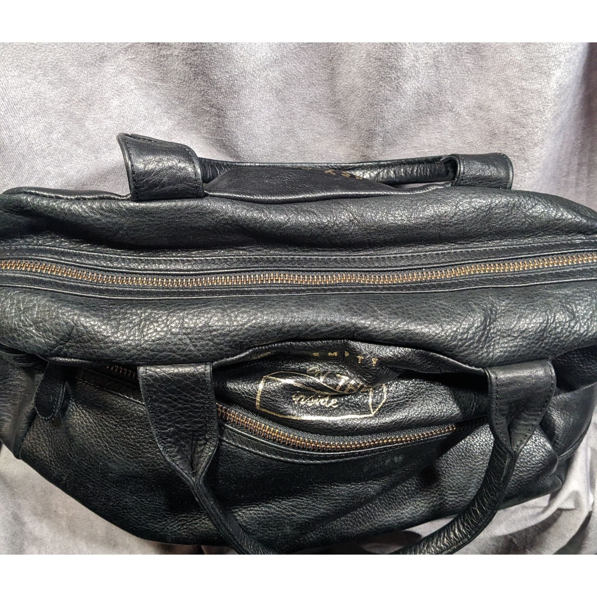 Other Paris House Black Slouchy Leather Googly Eye Bag Size ONE SIZE - 19 Thumbnail