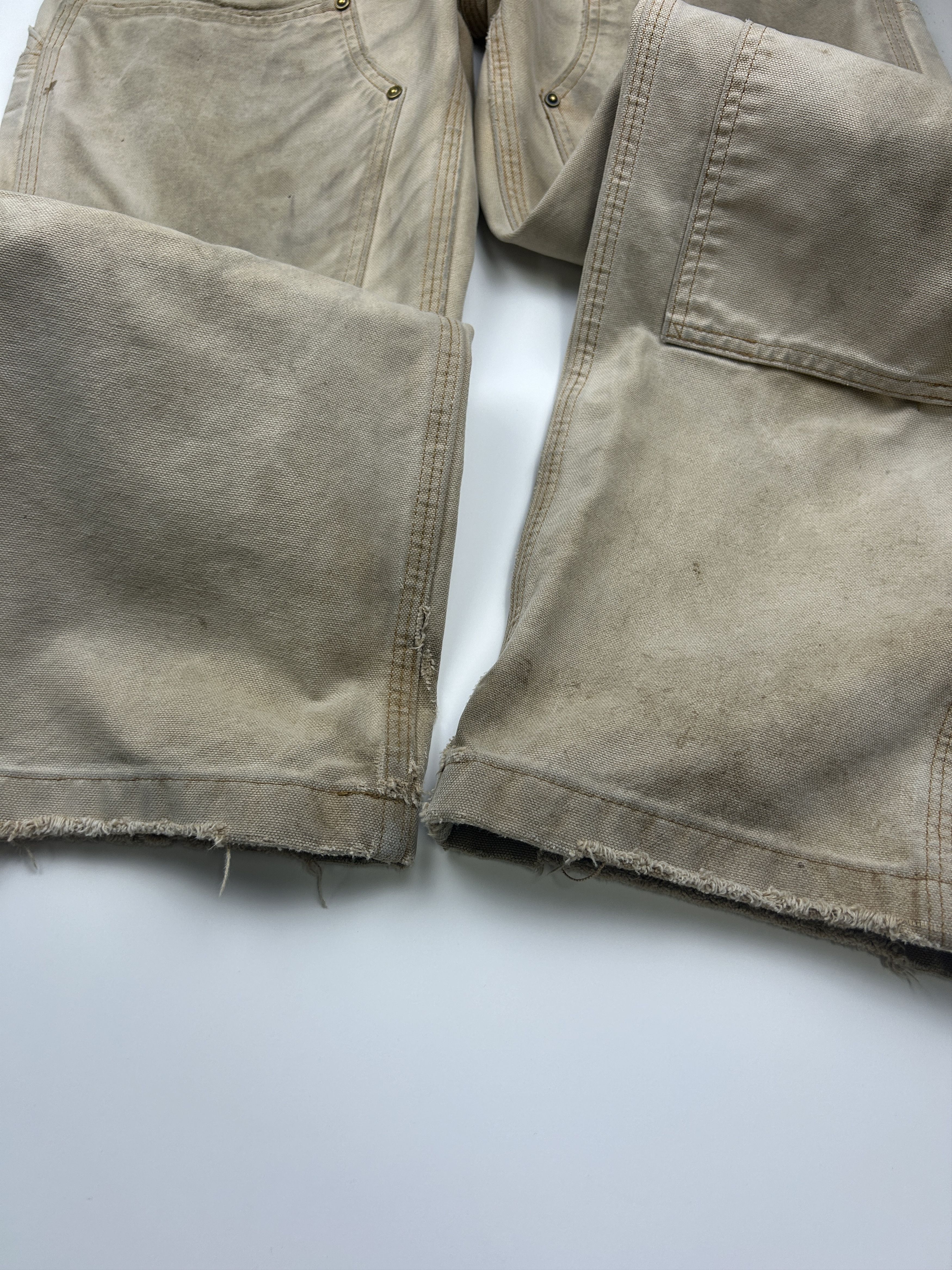 Carhartt Carhartt Canvas Double Knees Pants Size 32W Beige Size US 32 / EU 48 - 7 Thumbnail