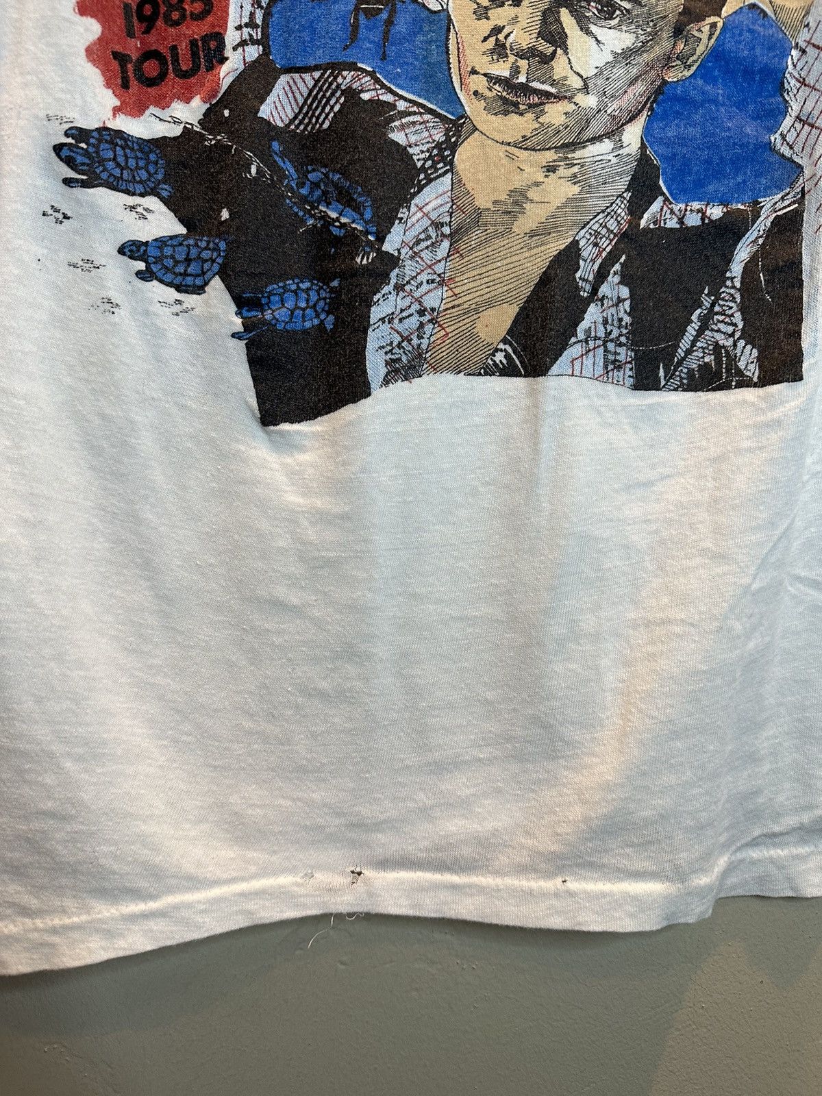 Band Tees *RARE* Vintage 1985 Sting Dream of Blue Turtles Tour T-Shirt Size US M / EU 48-50 / 2 - 5 Thumbnail