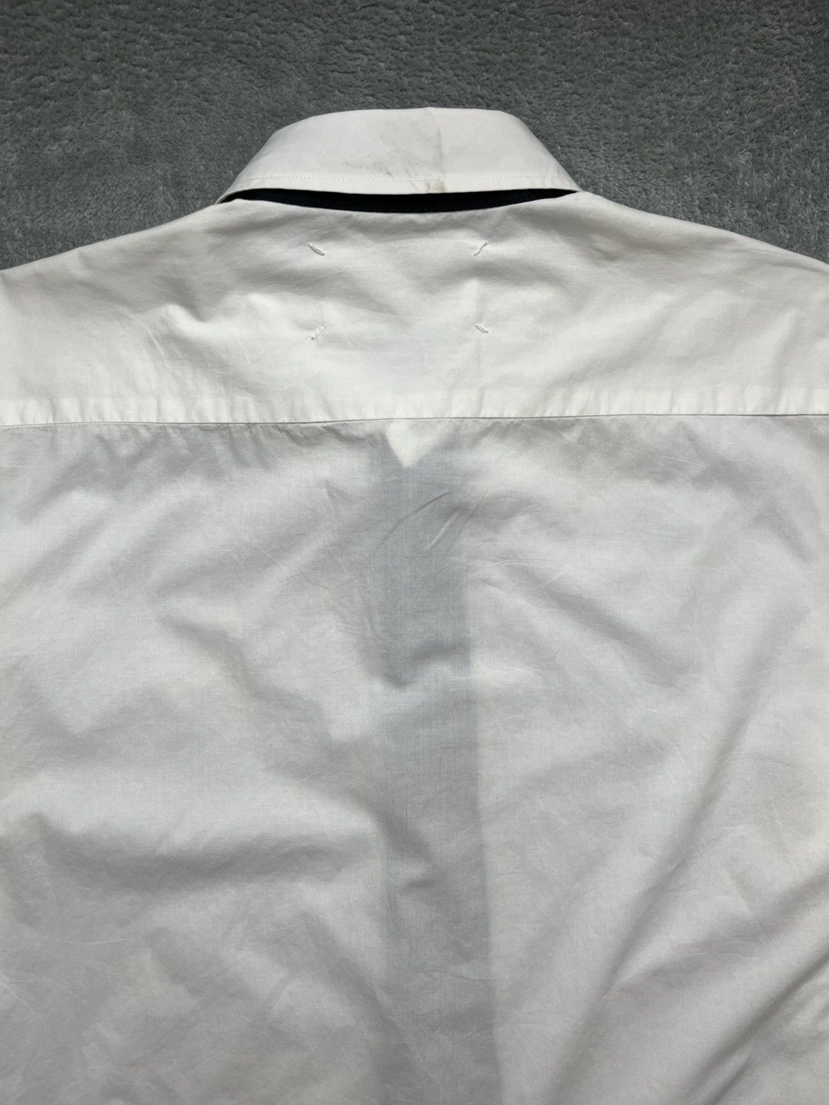Maison Margiela Maison Margiela - SS/08 trompe black “Tie Illusion” Shirt Size US S / EU 44-46 / 1 - 11 Thumbnail