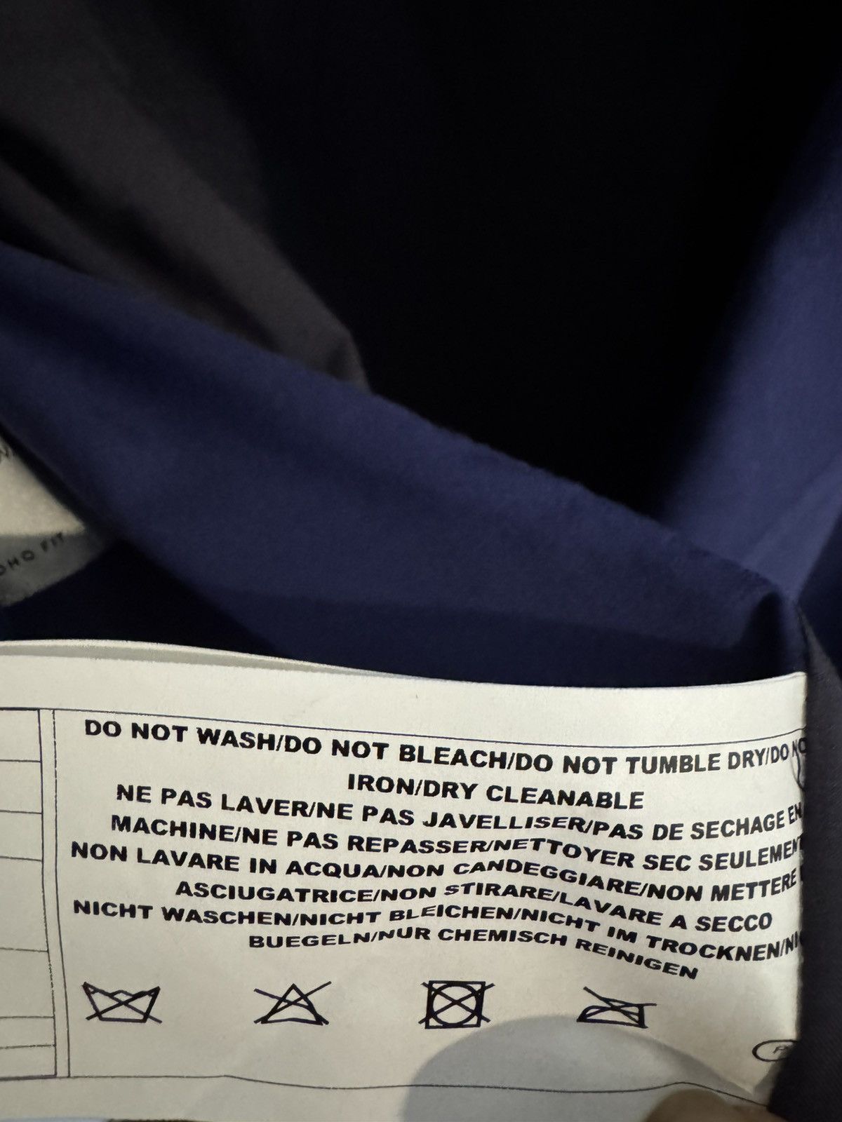 Paul Smith Paul smith blue slim-fit modal cotton / cashmere blend Size 40R - 7 Thumbnail