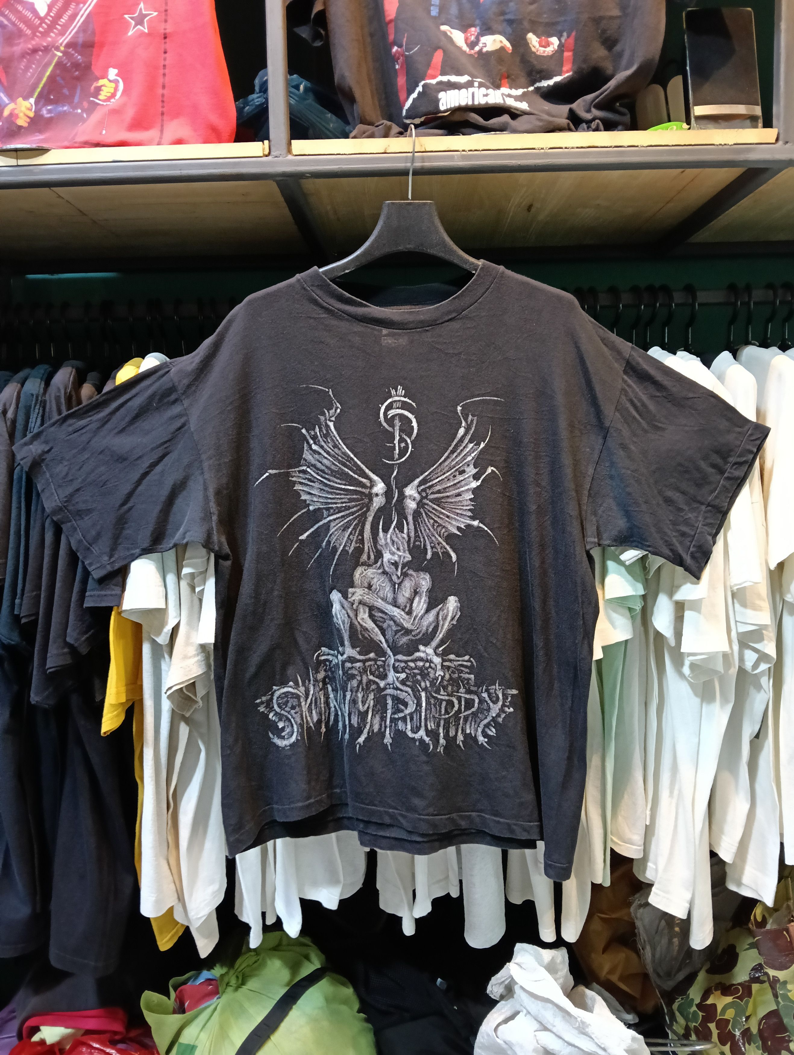 Vintage Skinny puppy last right word tour 1992 vintage t shirt XL. Size US XL / EU 56 / 4 - 1 Thumbnail