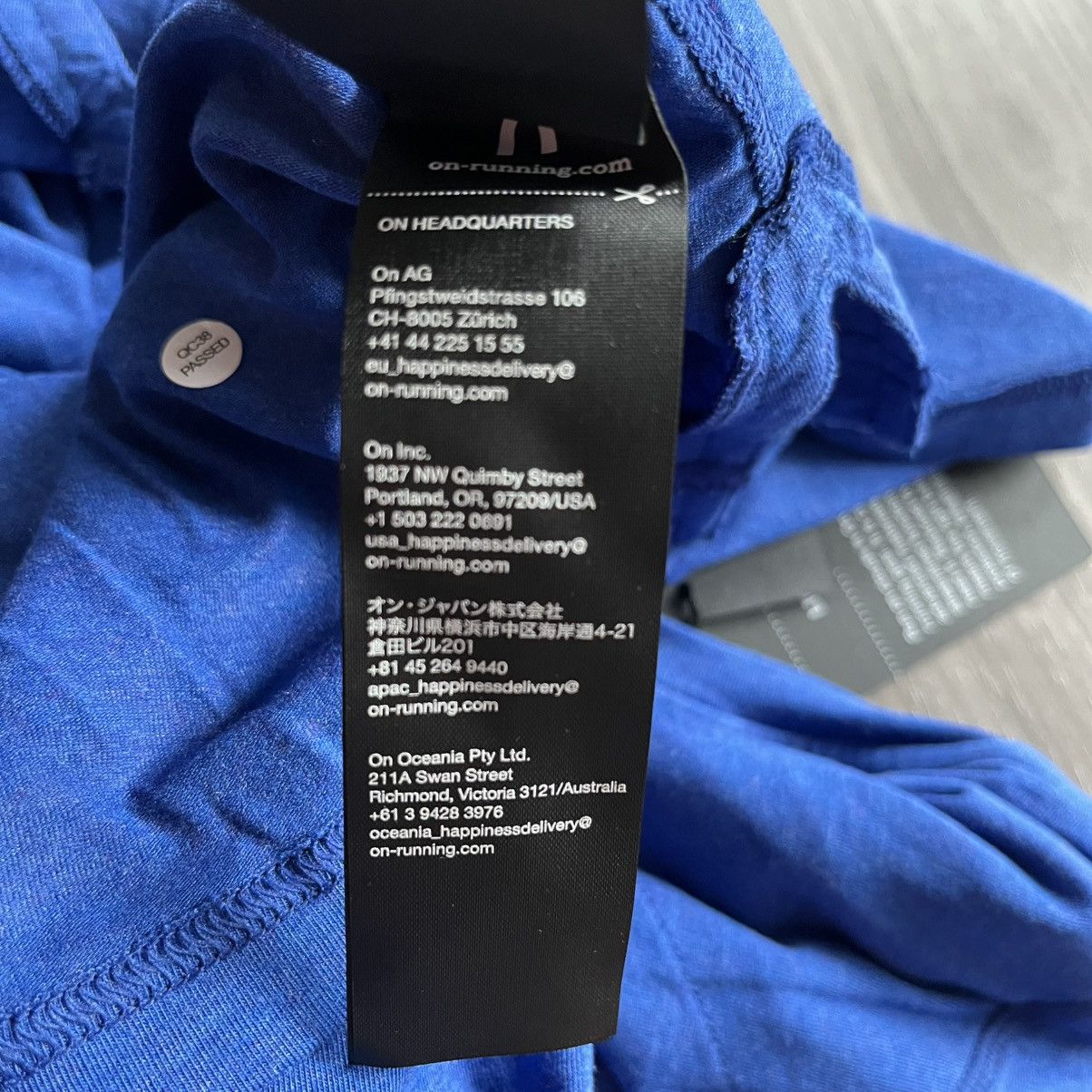 On On, Run On Clouds Men’s Comfort-T Size US M / EU 48-50 / 2 - 8 Thumbnail