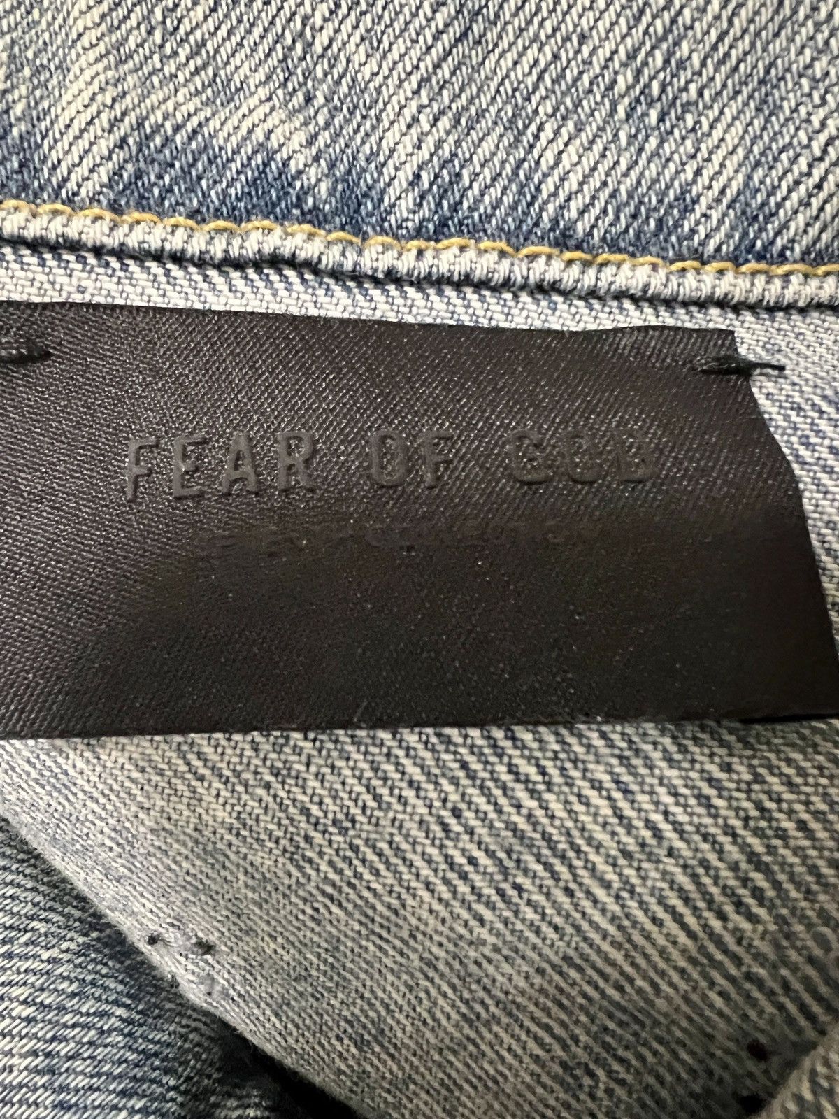 Fear of God Fear of God Denim Jacket Size US XL / EU 56 / 4 - 3 Thumbnail