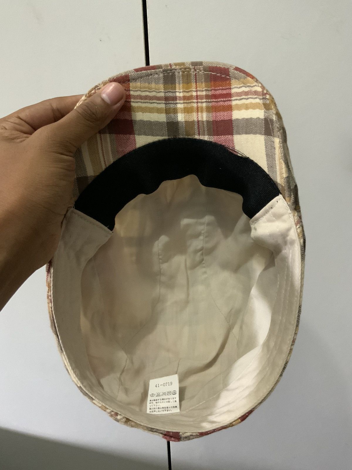 If Six Was Nine Plaid Flat Beretta Hat Size ONE SIZE - 7 Thumbnail