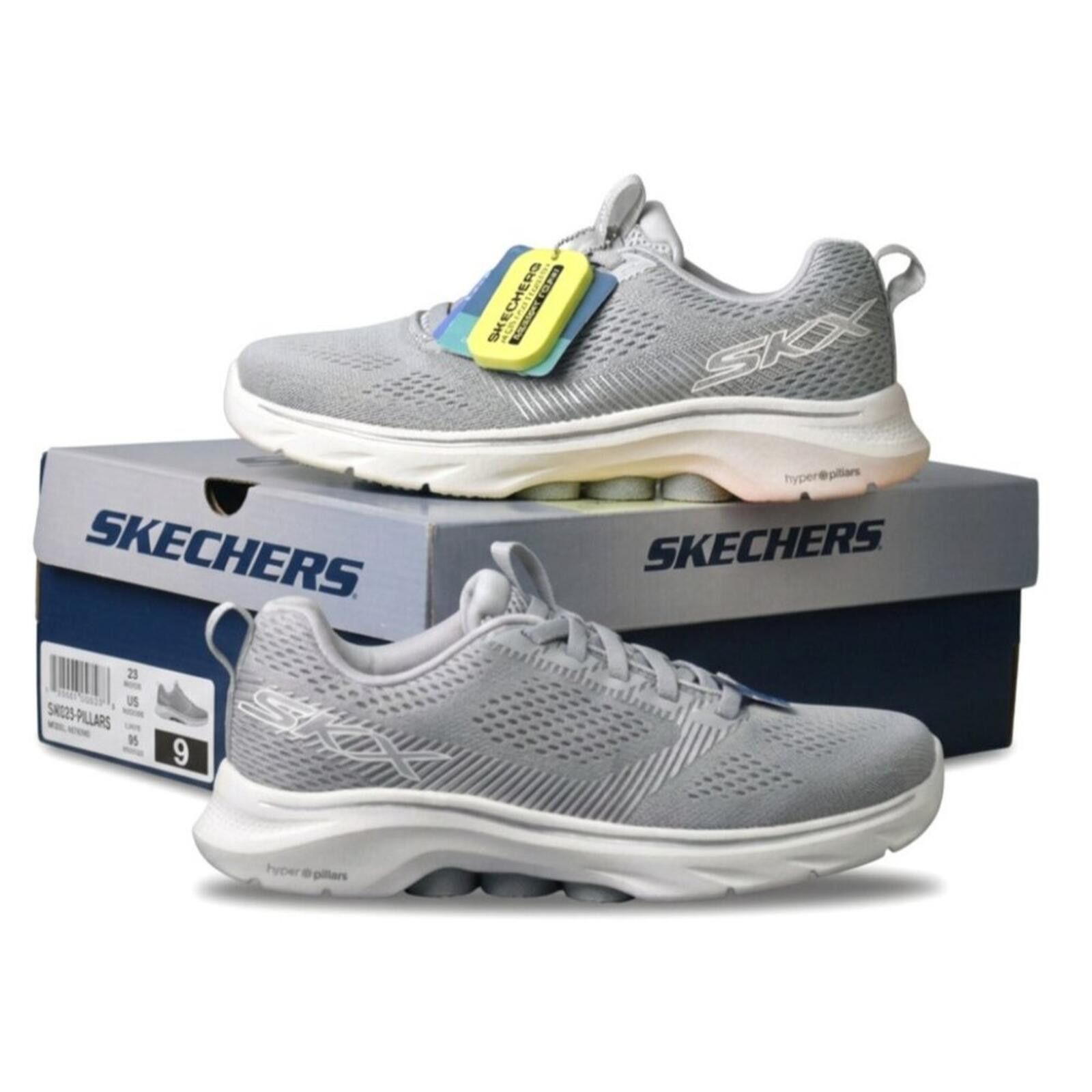 SKECHERS Skechers Grey Go Walk 7 Hailey Trainers | 125251 Size US 5.5 / IT 35.5 - 2 Thumbnail