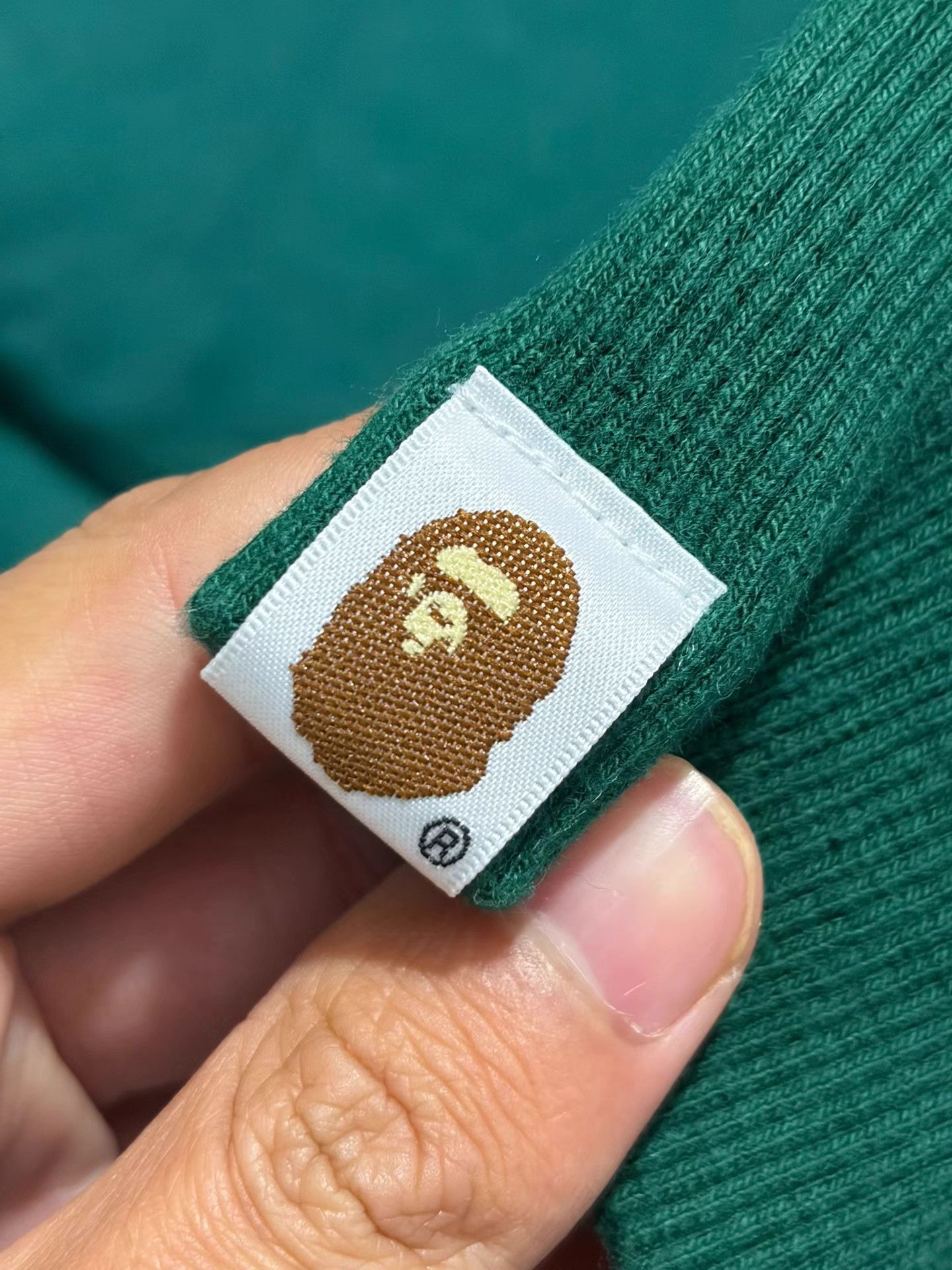 Bape Bape Green Hoodie Size ONE SIZE - 3 Thumbnail