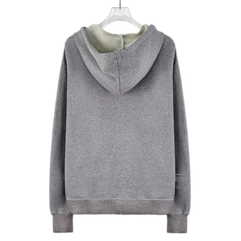 Loewe Loewe Grey Logo Hooded Sweatshirt Size S / US 4 / IT 40 - 2 Thumbnail