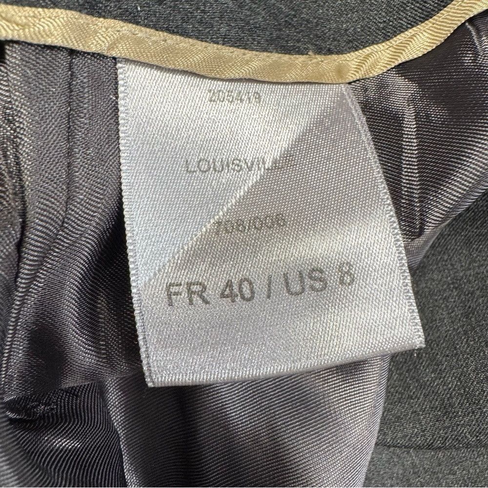 Other Bernard Zins Dark Grey Wool Pants Made in Portugal Size 30" / US 8 / IT 44 - 7 Thumbnail