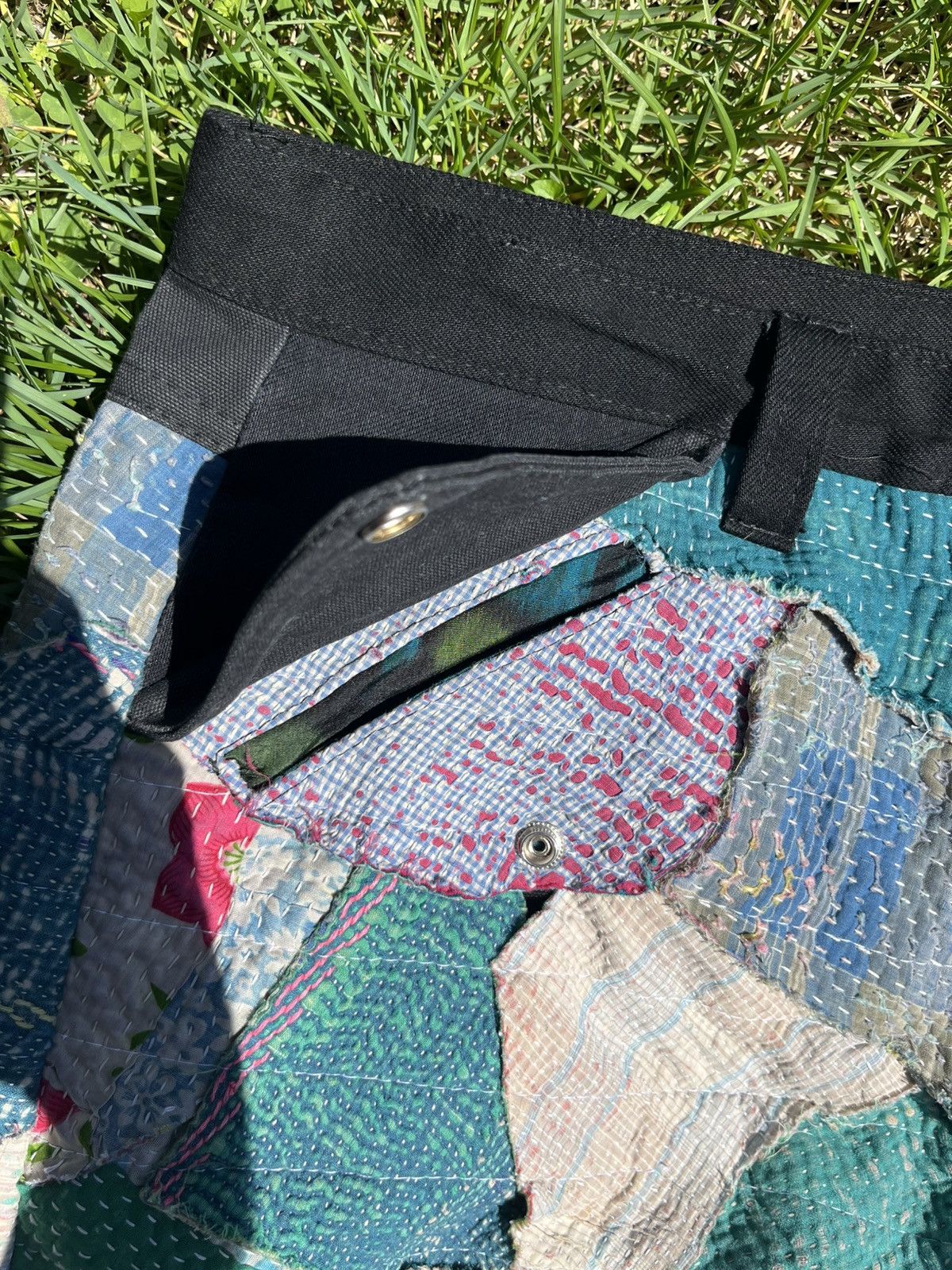 Kentucky Boy Tyler × Vintage Kentucky Boy Tyler Dogma Patchwork Pants 38 Size US 38 / EU 54 - 9 Thumbnail